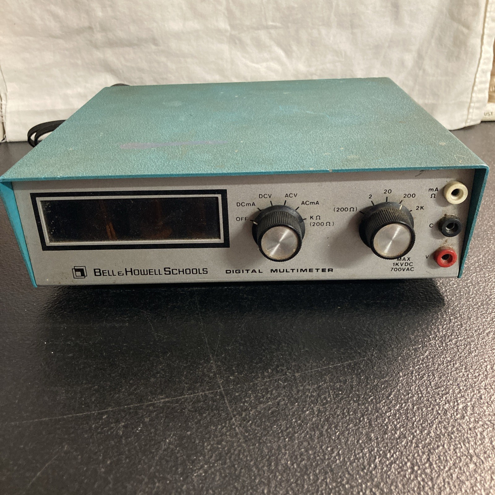 HEATH Bell & Howell Schools Digital Multimeter Voltage Tester, IMD-202-2