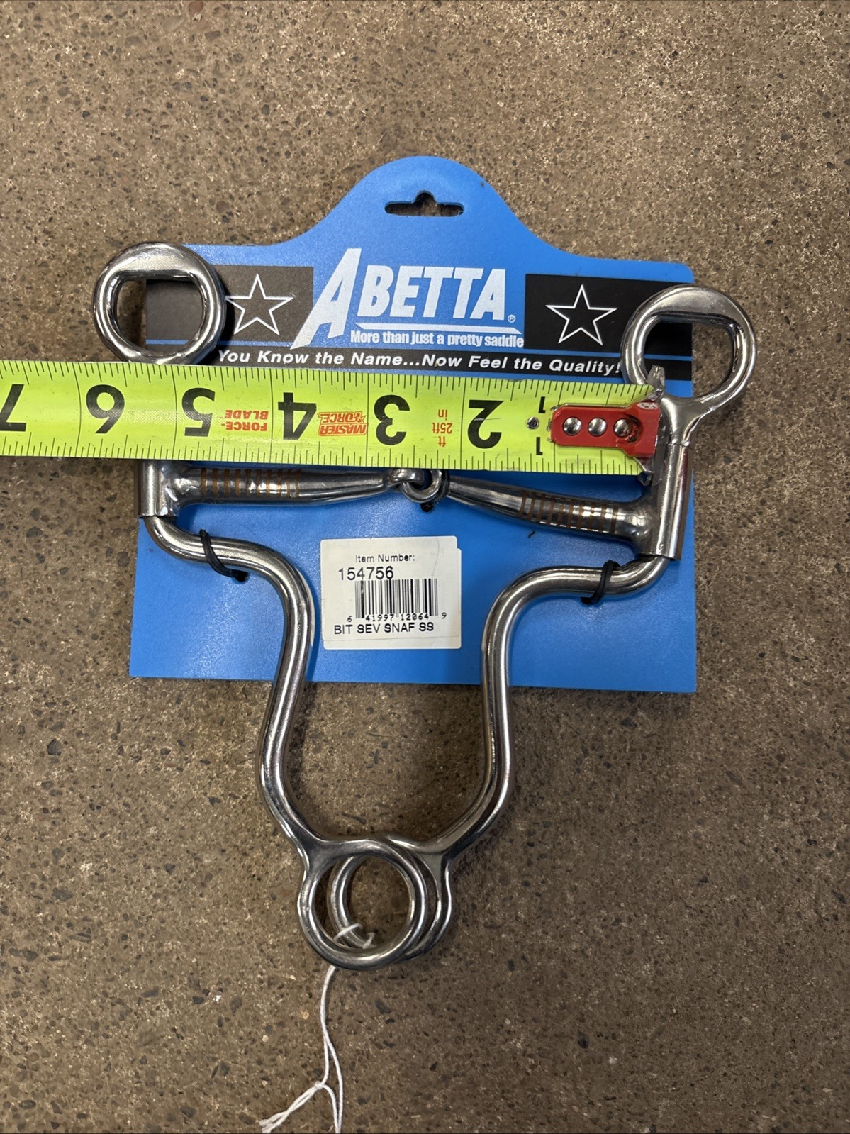 Calvary Shank Straight Snaffle Mouth