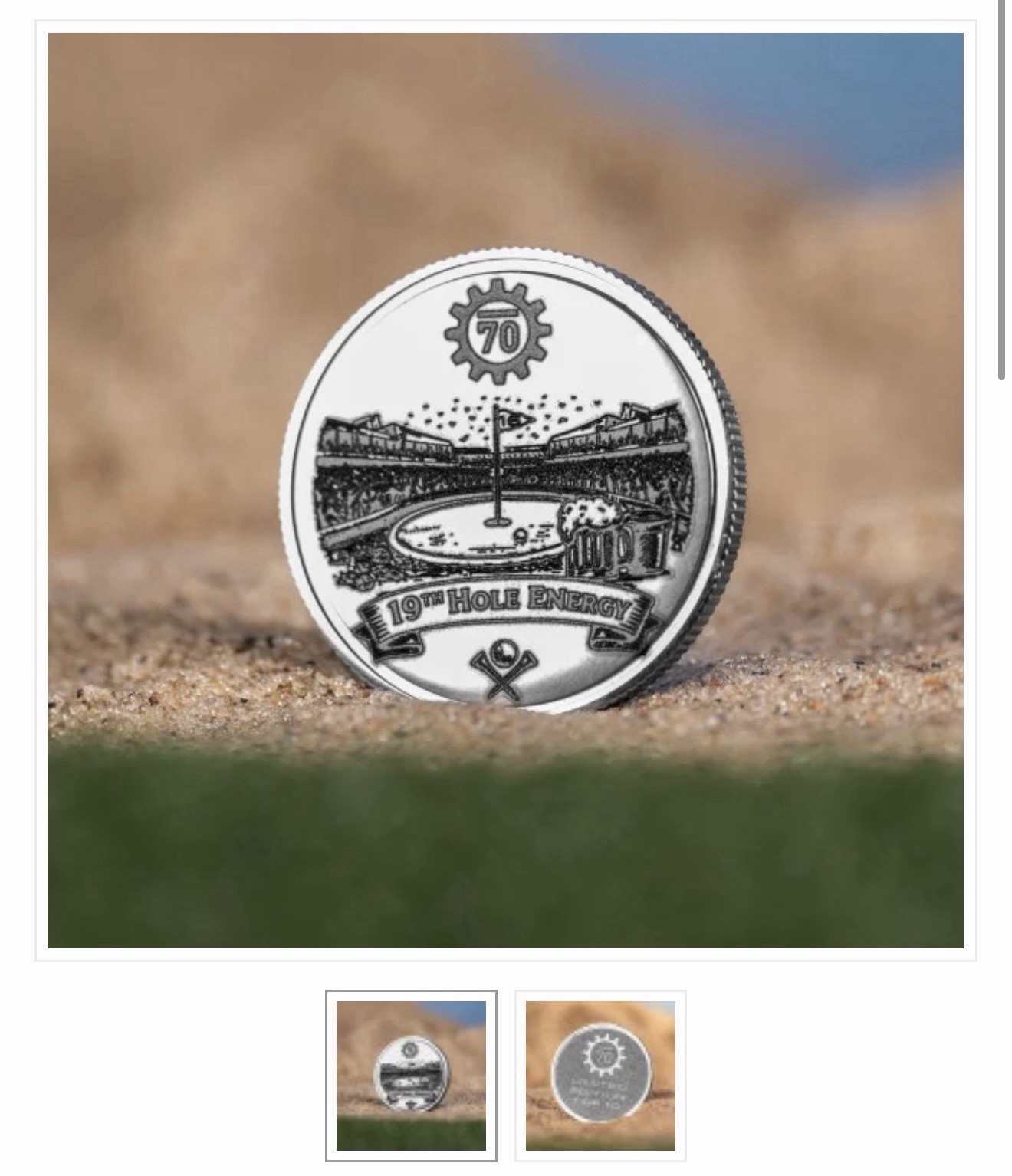 Sub 70 Custom Limited Edition Ball Marker RARE  /10
