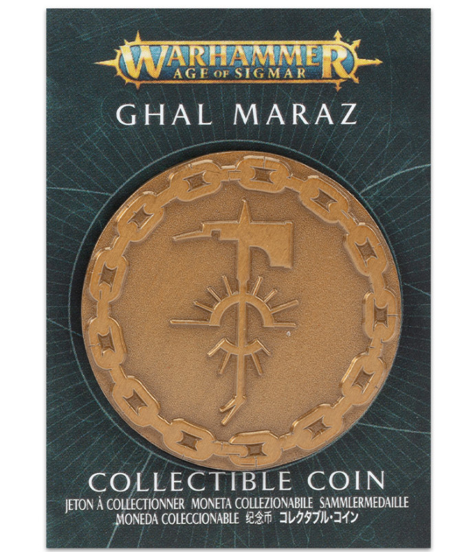 Ghal Maraz Collectible Coin-Stormcast Eternal-Warhammer-AoS-Cities of Sigmar