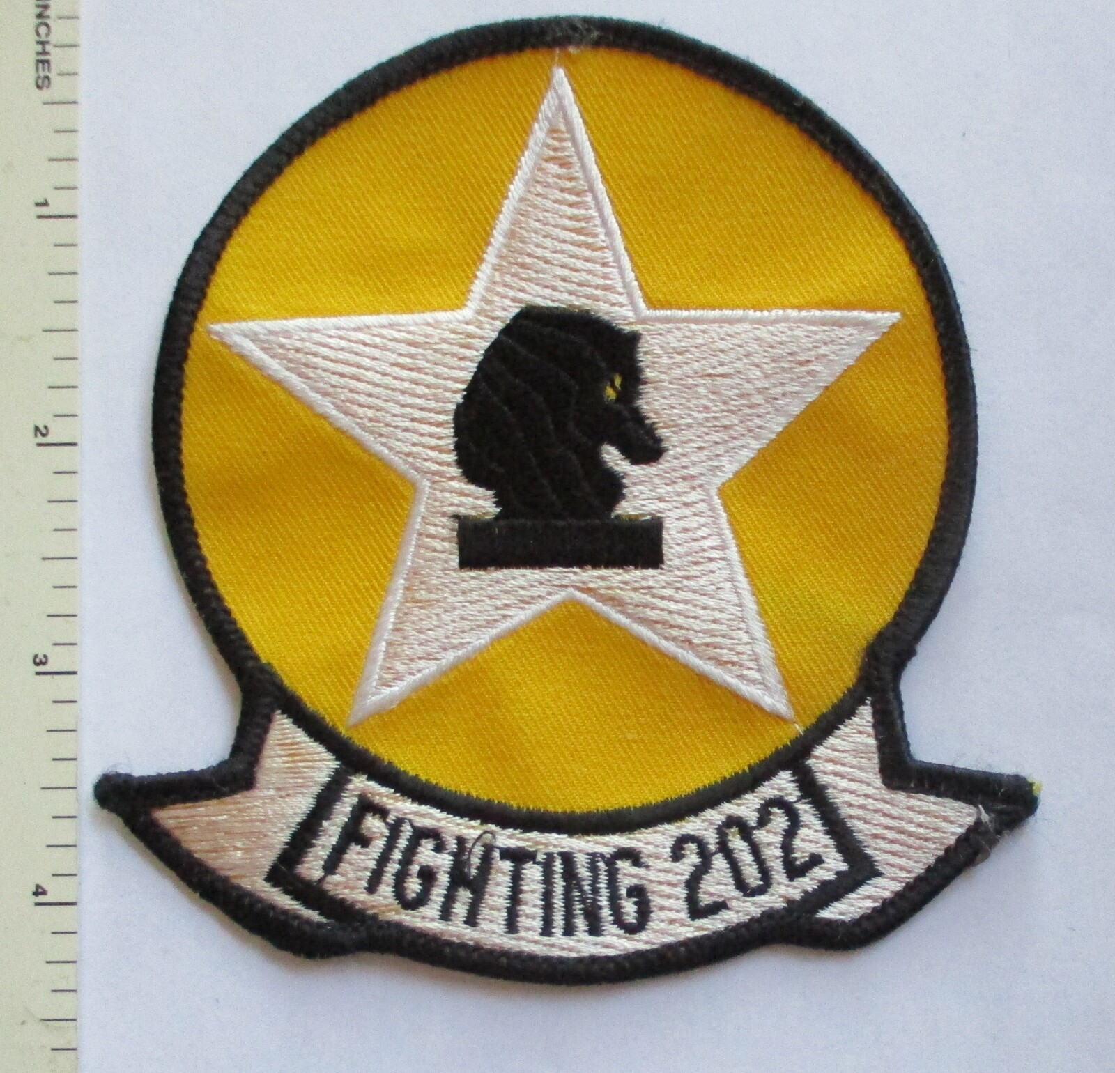 US NAVY VF-202 FIGHTER SQUADRON PATCH FIGHTING 202