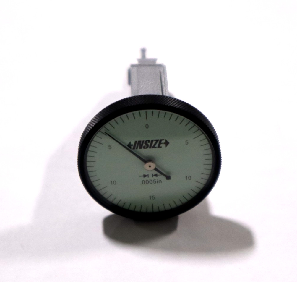 INSIZE, .03 x .0005" BACK PLUNGER DIAL TEST INDICATOR 2398-03