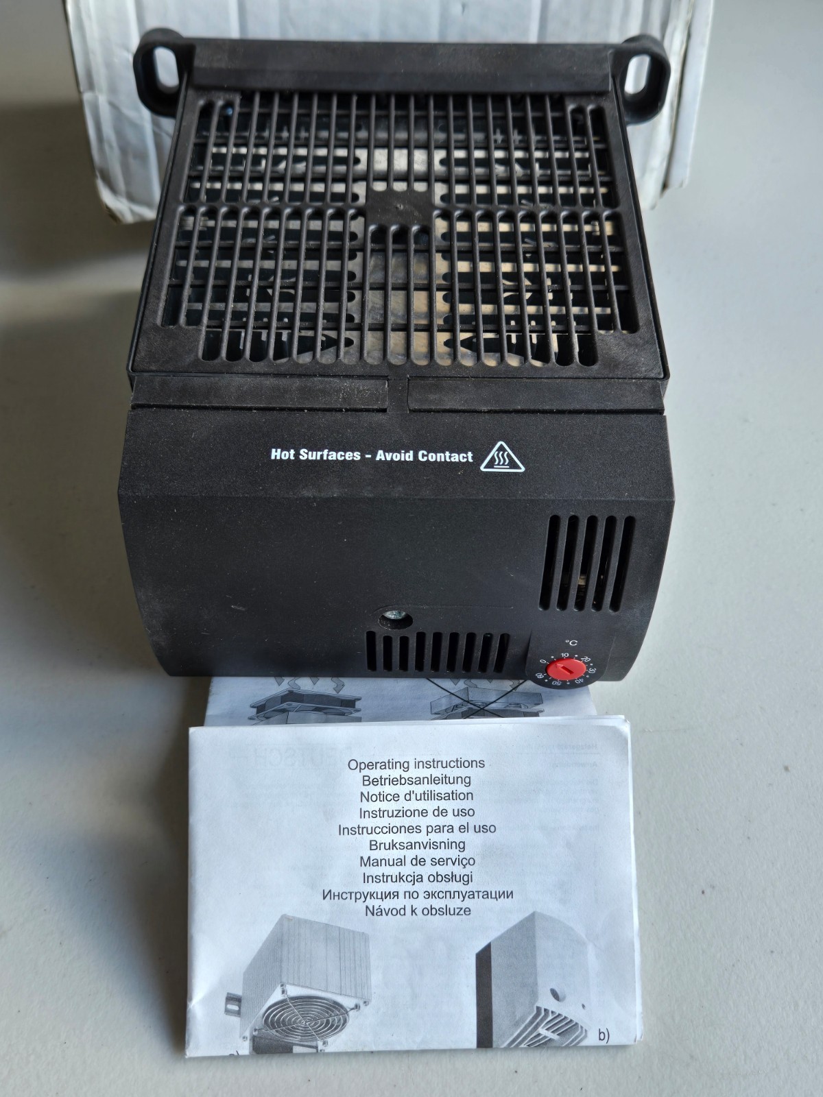 Stego Fan Heater Type CR 130 Model 13051.0-00 NEW IN BOX - Made in Germany