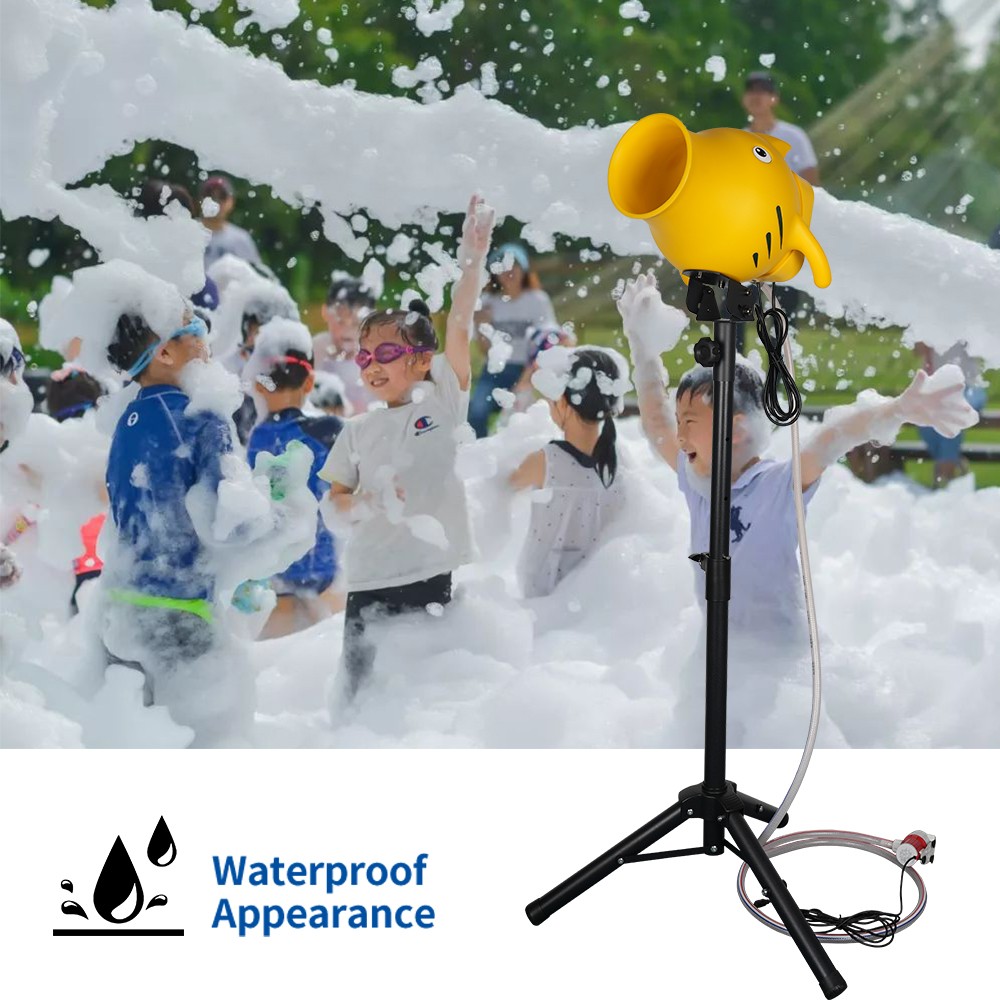 1000W Moving Head Party Foam Machine with Stand for Pool Party Kids Playground