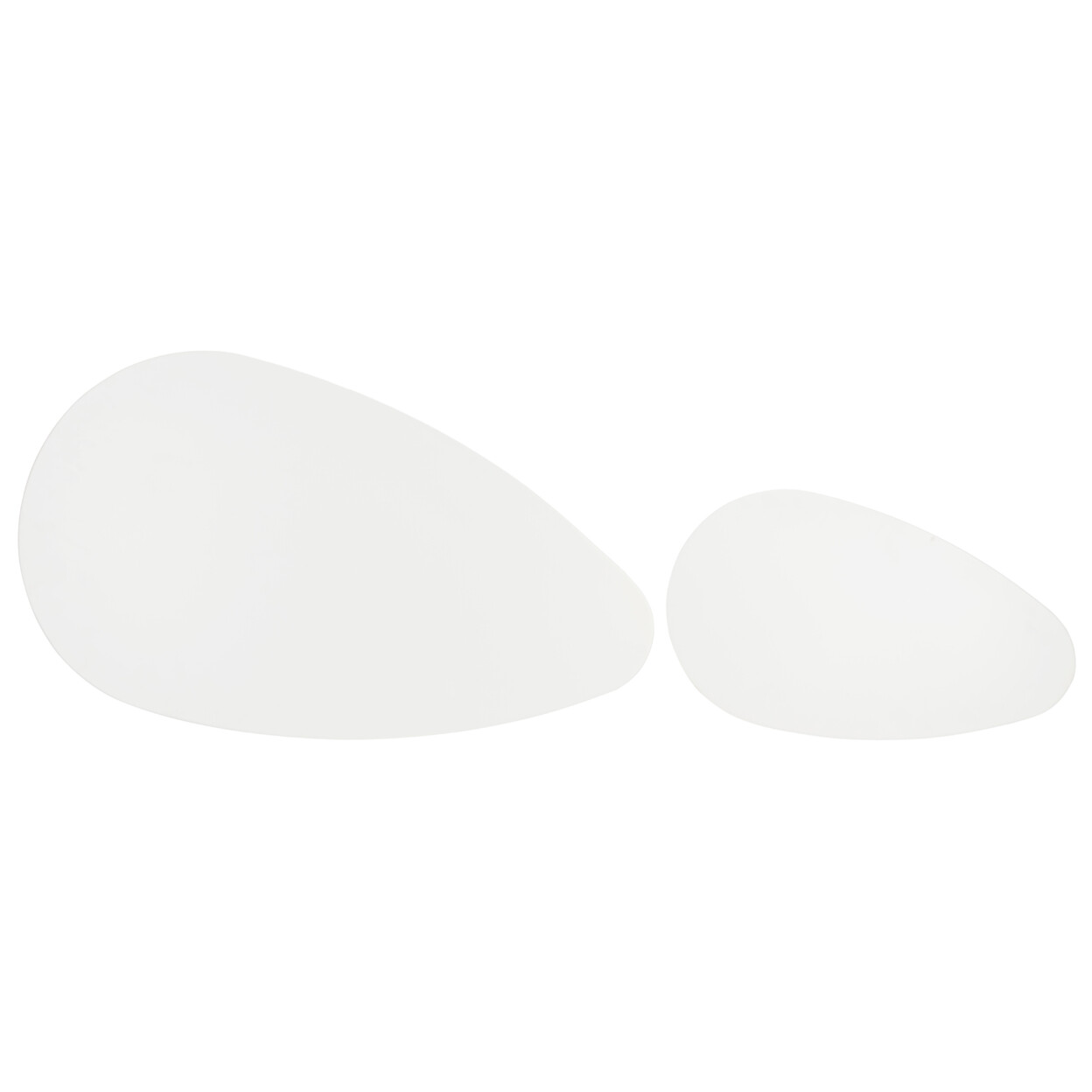 SAFAVIEH Saffron Spilt Coffee Table | White / Oak |
