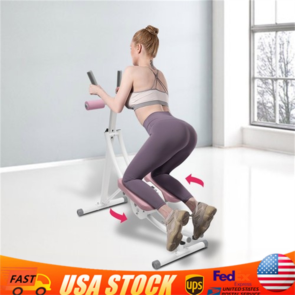 Ab Workout Equipment Adjustable Ab Machine Full Body Workout Home Gym Strength