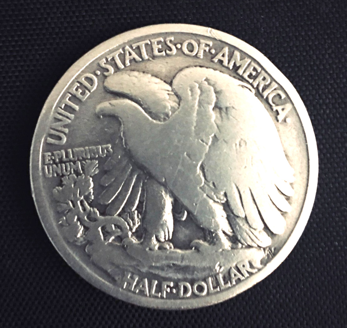 LOT #U42 1918-P WALKING LIBERTY HALF DOLLAR