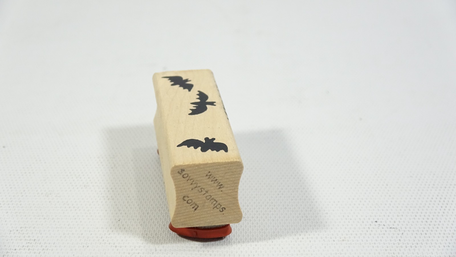 Savvy Stamps 3 Bats Flying Rubber Stamp
