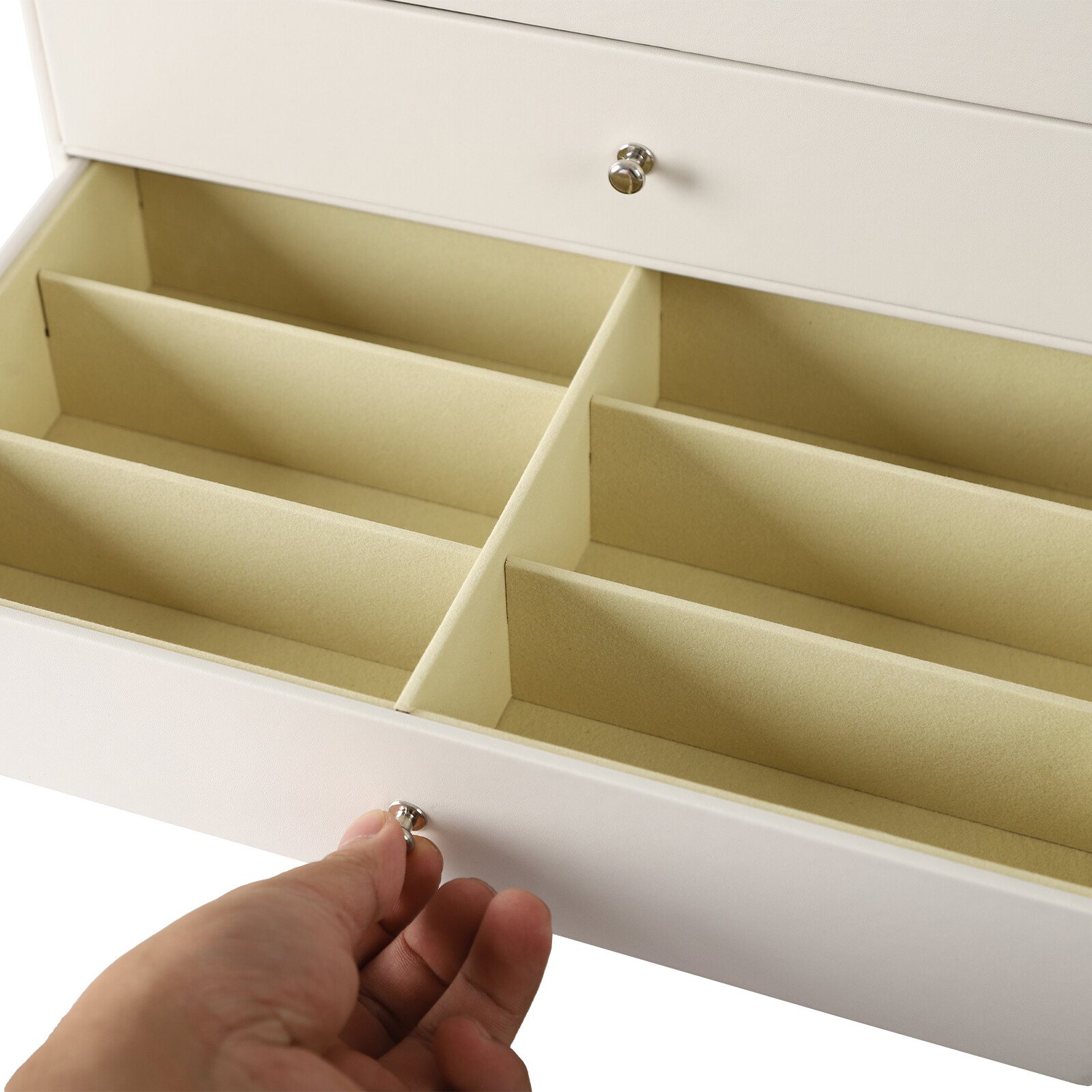 24-Slot Glasses Storage Display Case Organizer For Sunglasses Eyeglass Box