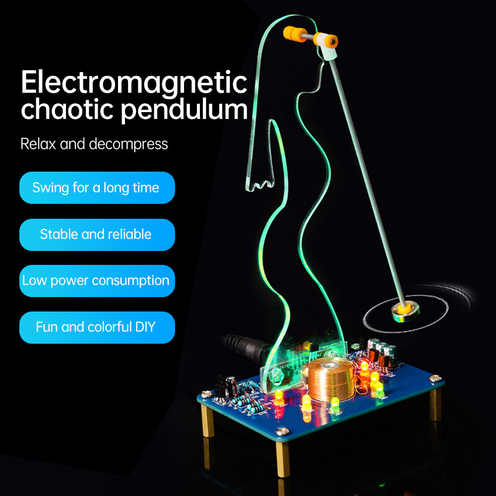DIY LED Electronic Swing Kit Electromagnetic Swing Induction Teaching Welding