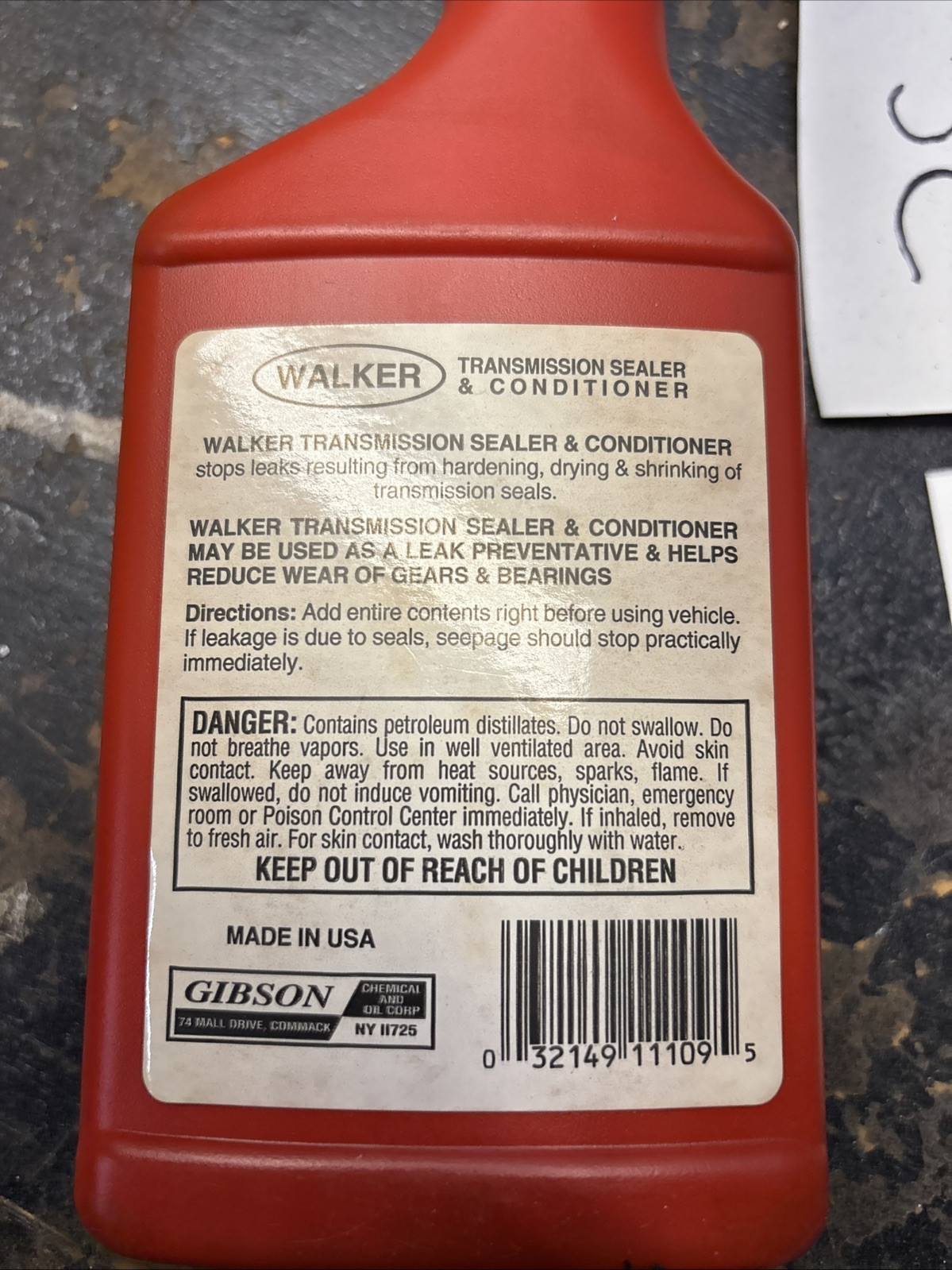 Walker Transmission Sealer & Conditioner #A80 12oz