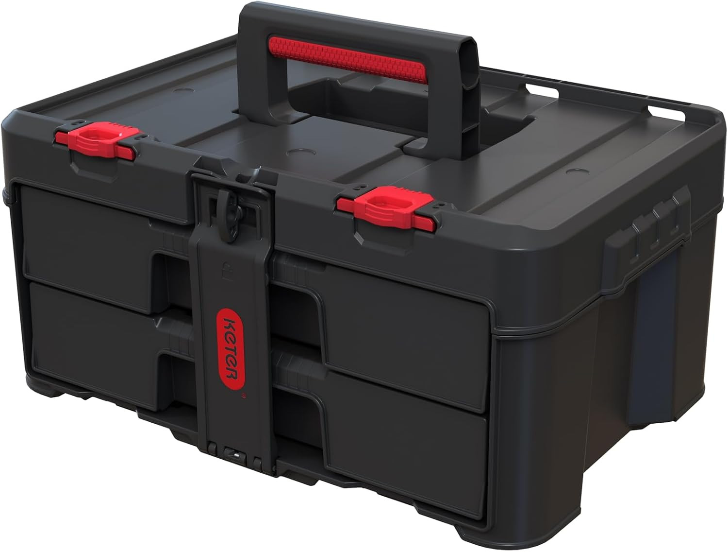 Stack N’ Roll 4-Piece Rolling Tool Storage System – Includes Large Rolling Tool