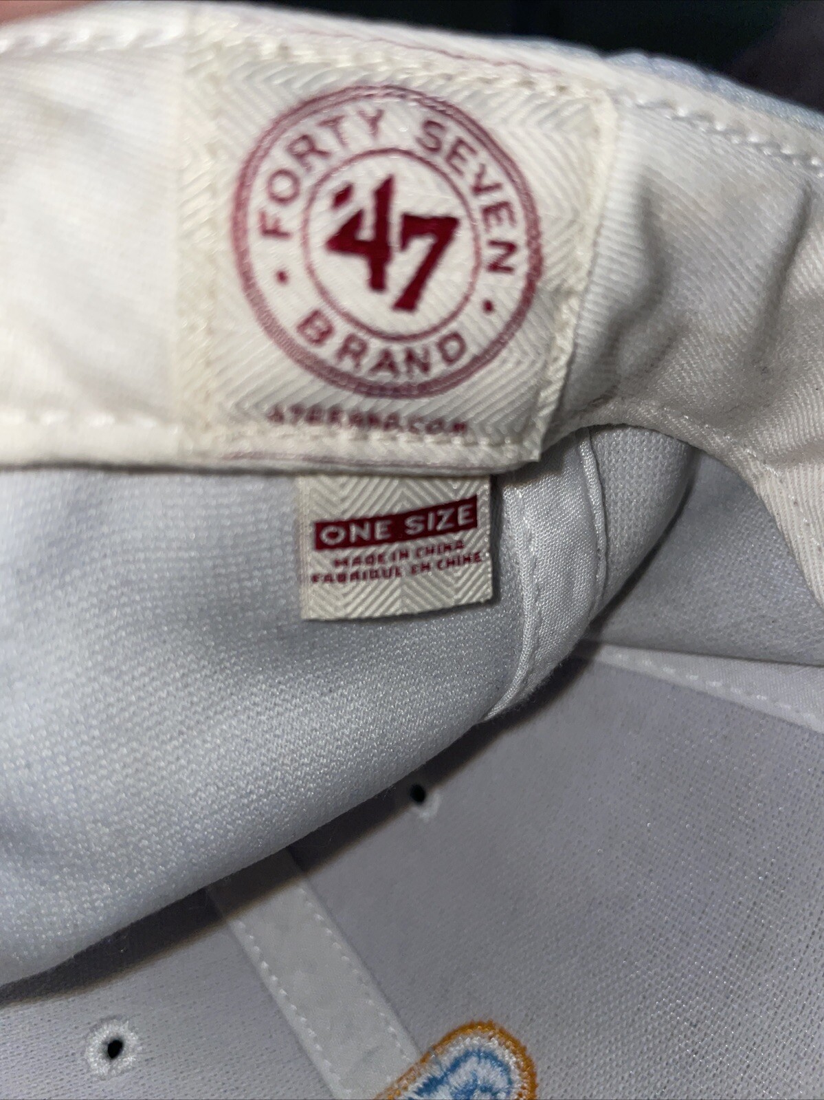 Wilmington Blue Rocks MiLB White Snapback ‘47 Brand Adult Cap OSFM