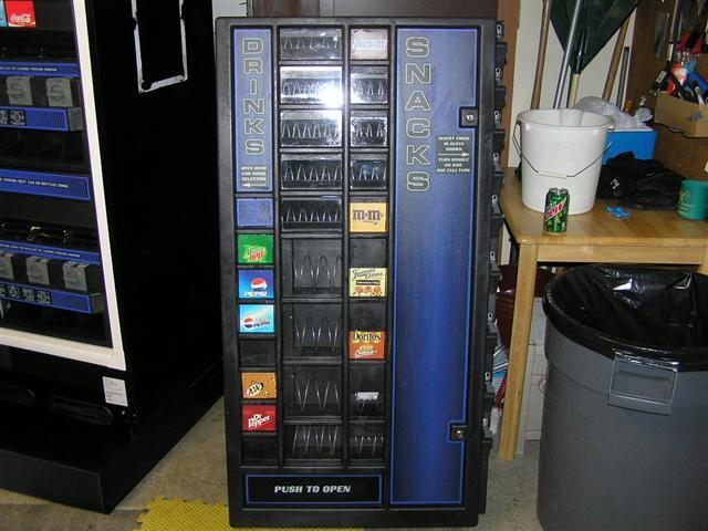 ANTARES 9 COLUMN SNACK VENDING MACHINE MANUAL / Free Ship!