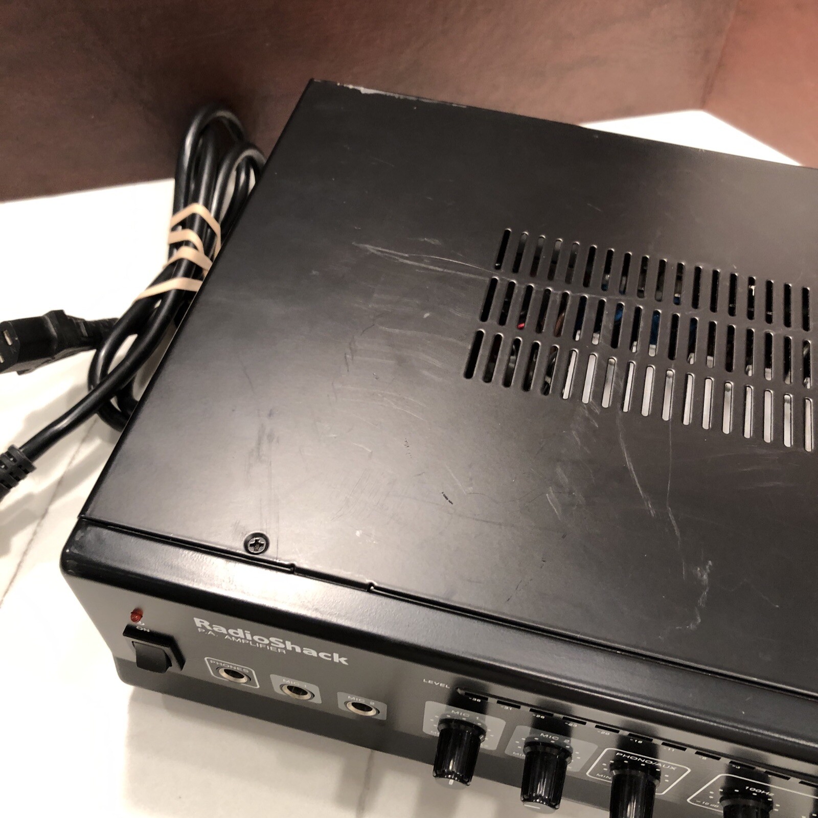 Radio Shack PA Amplifier 40 Watt Tone control 32-2054