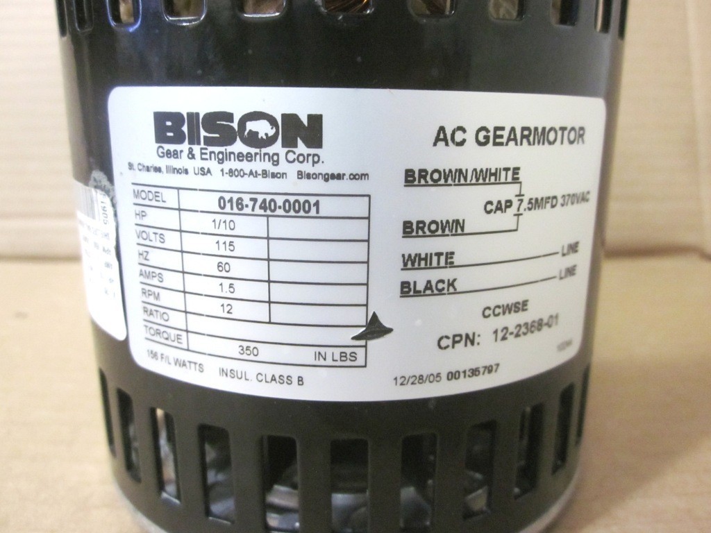 Scotsman 12-2368-01 Dispense Motor