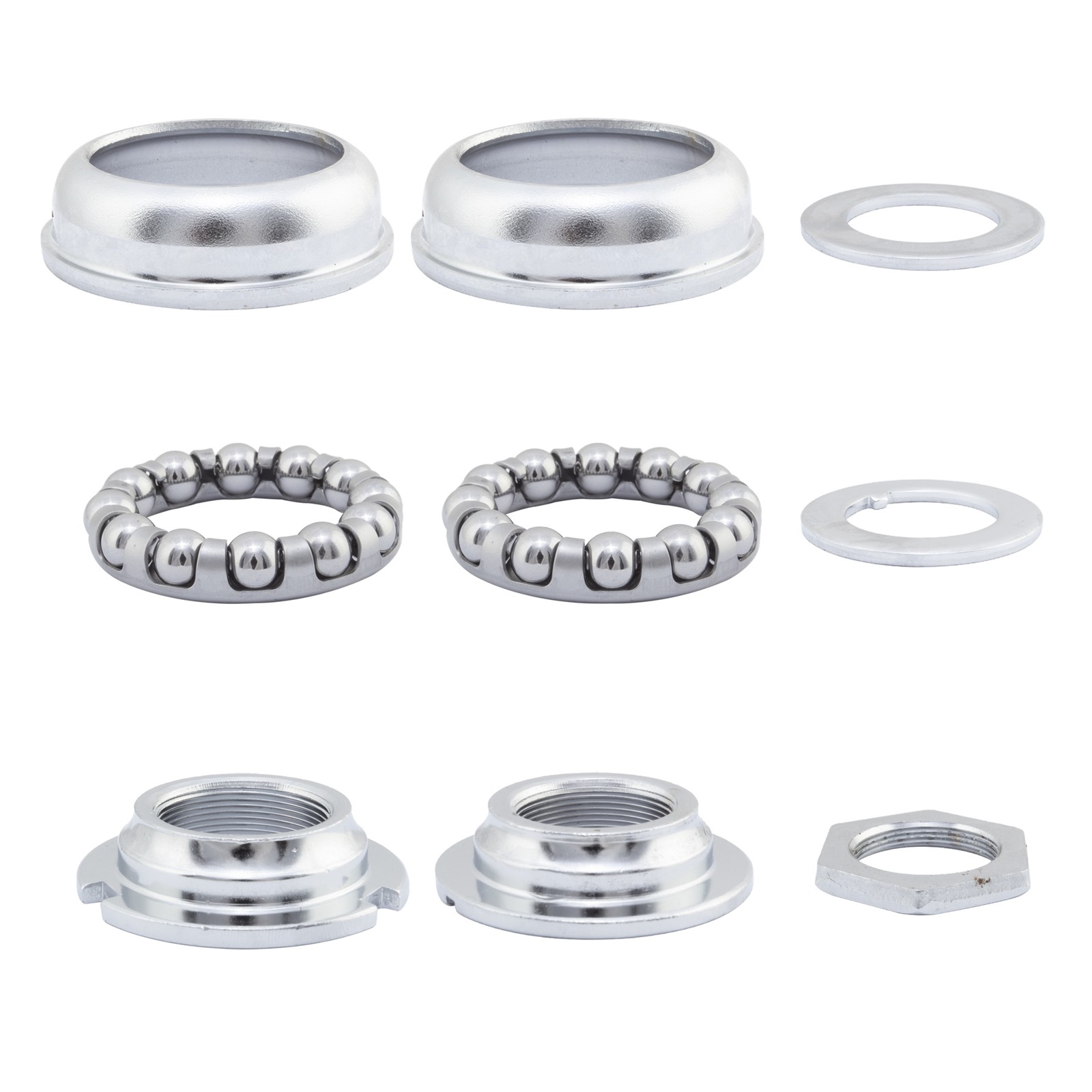 SUNLITE 1 Piece 28tpi Silver 68mm BB Bottom Bracket Cup Set