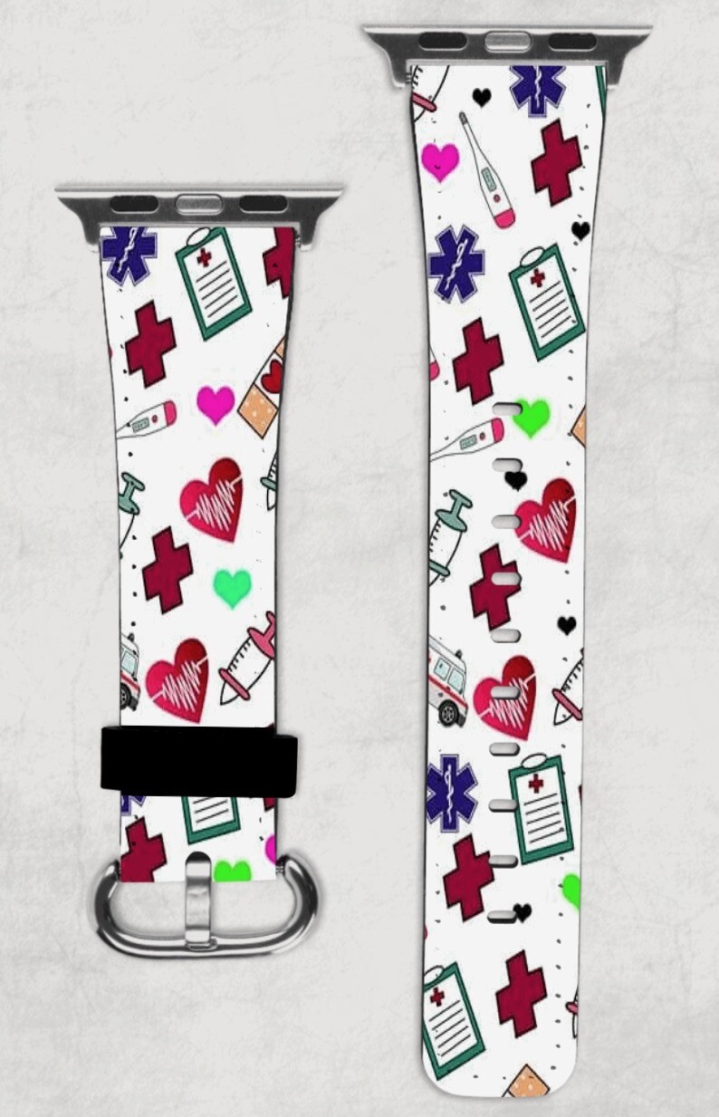 Nurse Apple Watch Band NEW 38/40/41 & 42/44/45 Doctor Dr Hospital Hero Responder