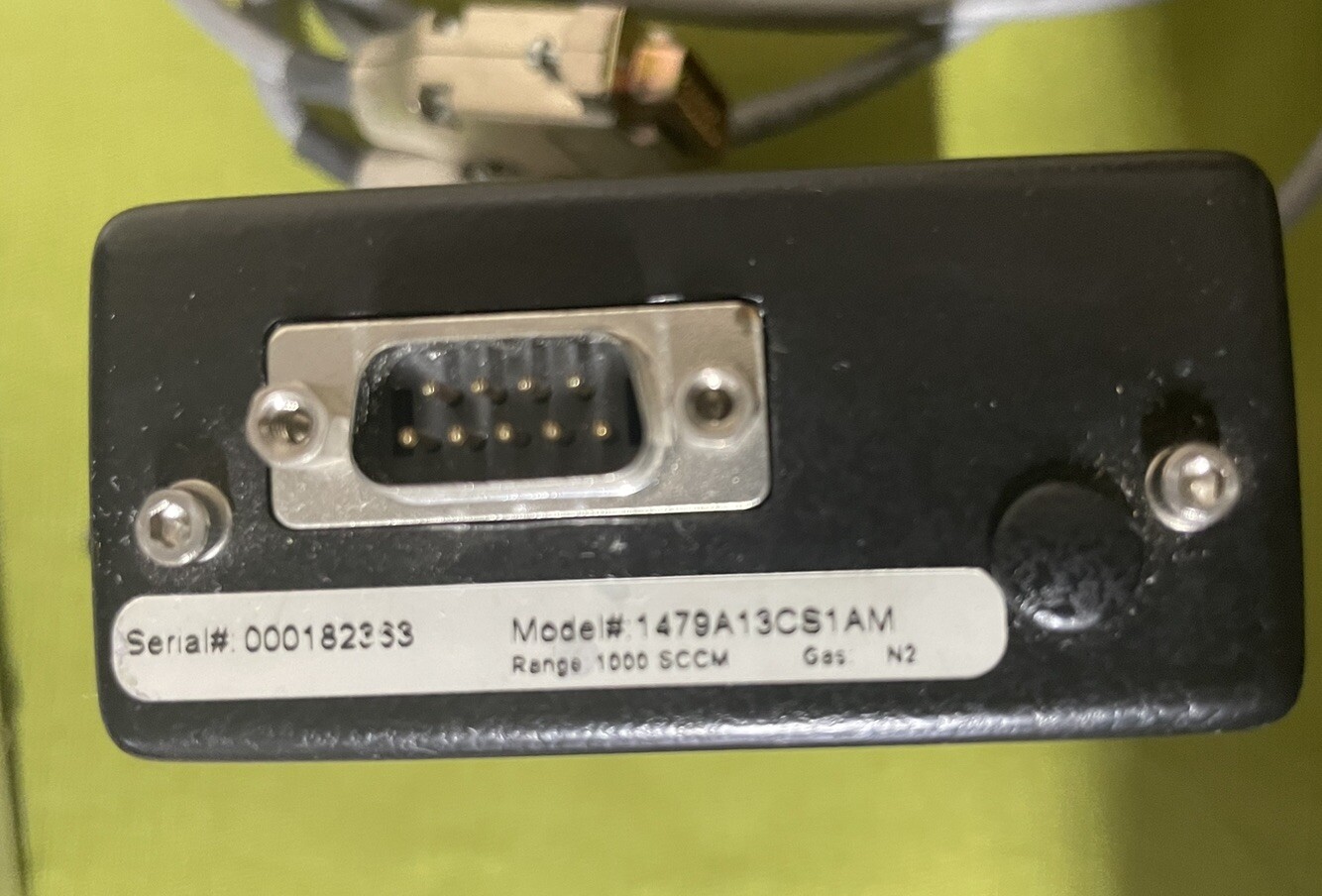 MKS Model 246C Single Channel Controller, Mass-Flo Controller Model 1479A13CS1AM