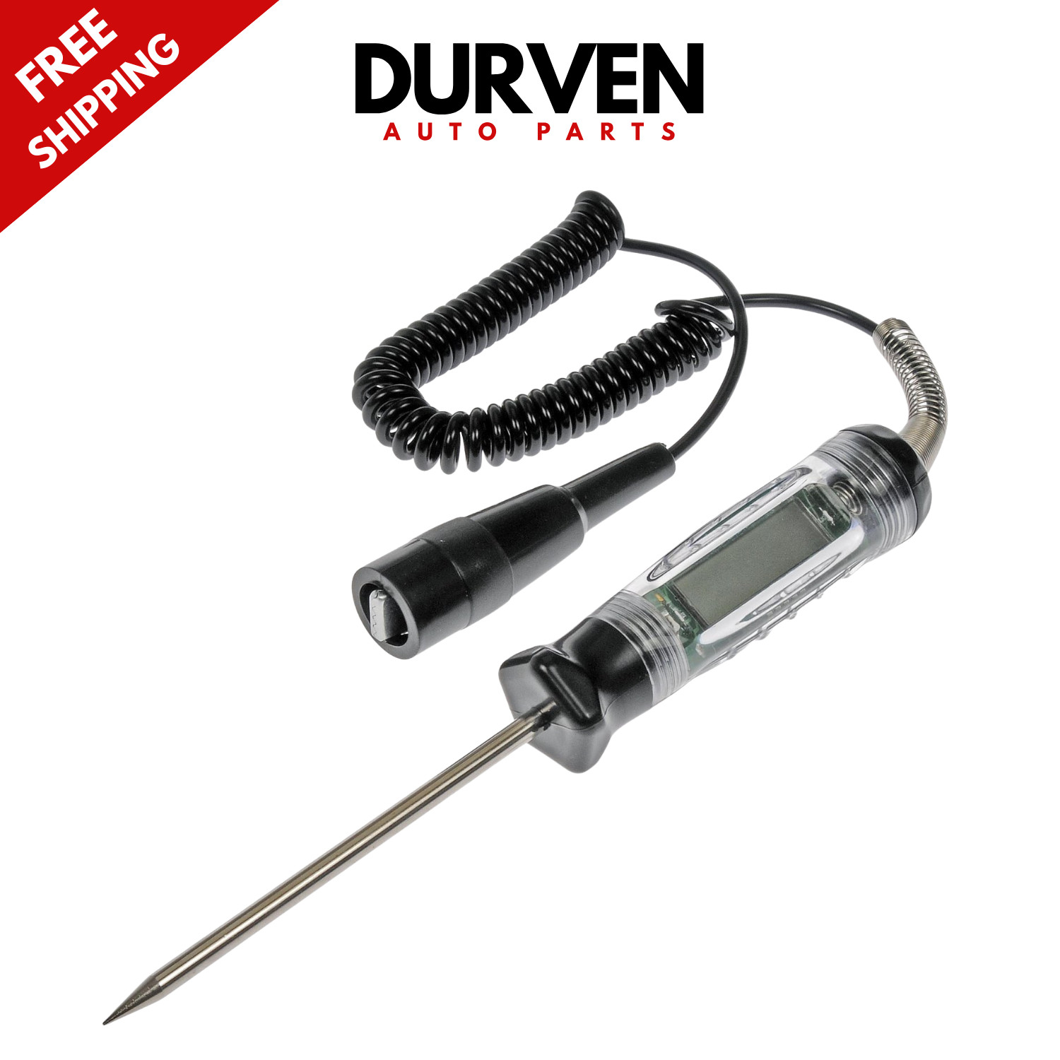 12V Digital Electric Circuit Tester Test Light Automotive Car Truck Boat RV