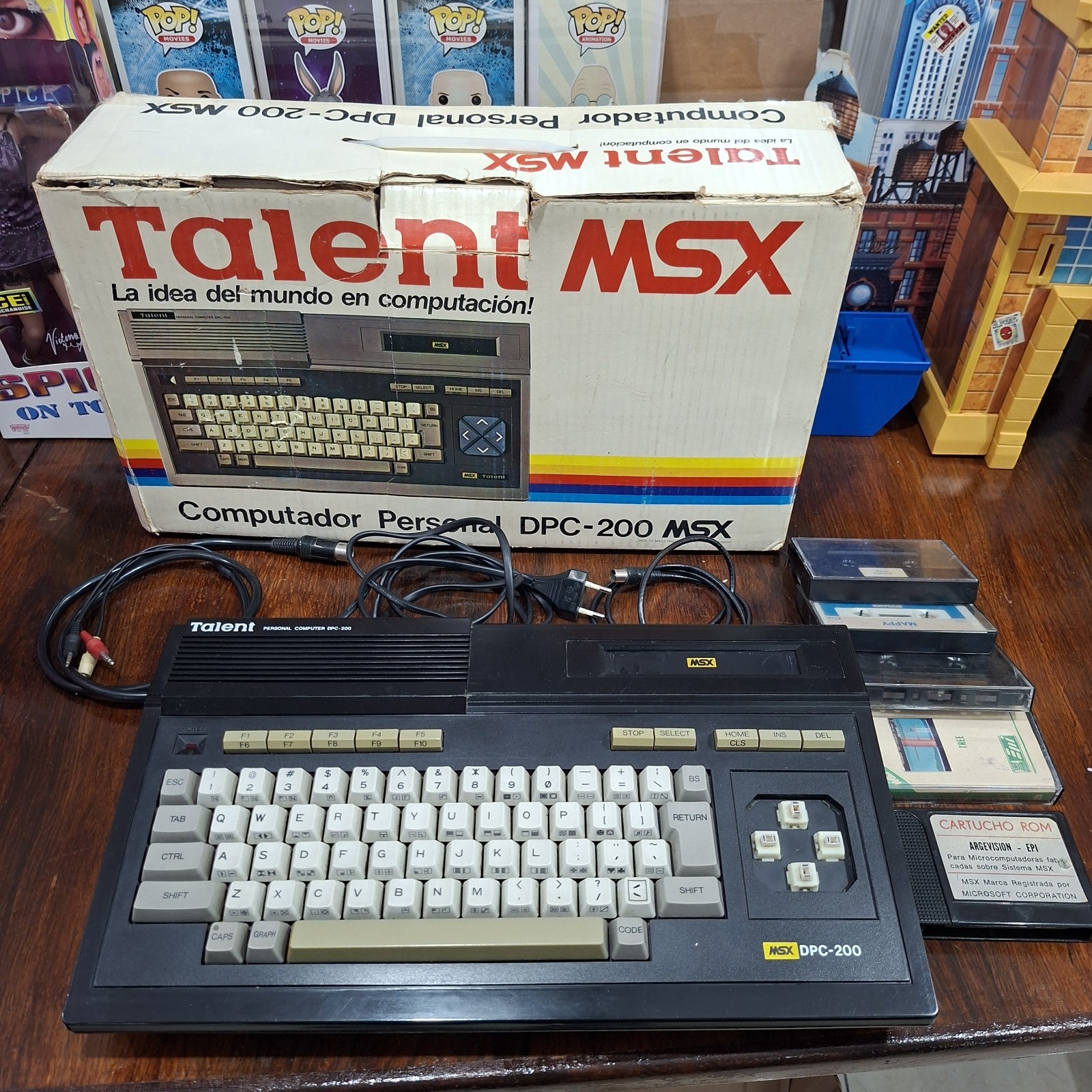 Talent Personal computer MSX DPC-200 AS-IS W/ BOX