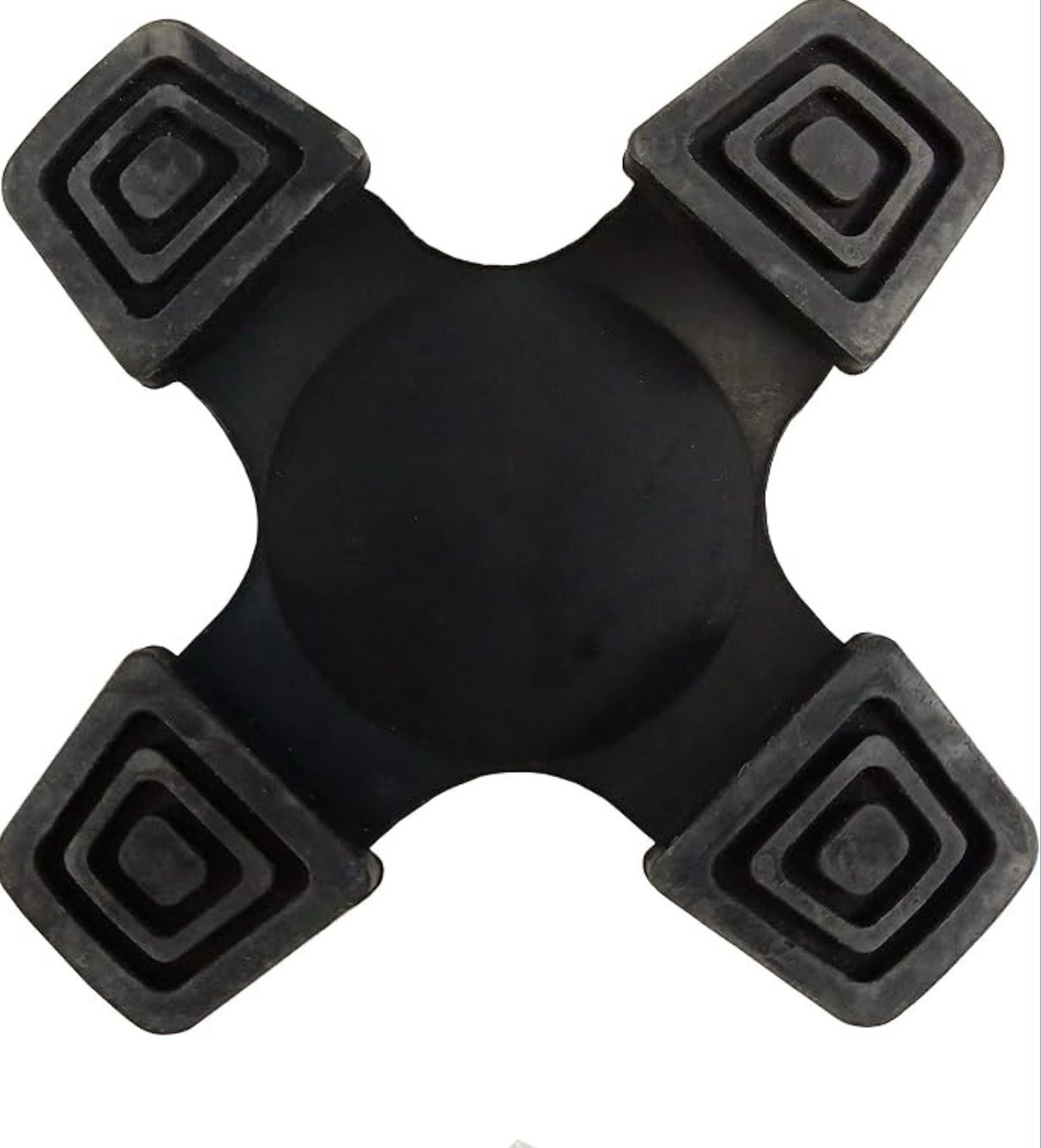 Stand Up Quadruple Cane Tip - Fits 3/4"Diameter,Enhanced Stability & Convenience