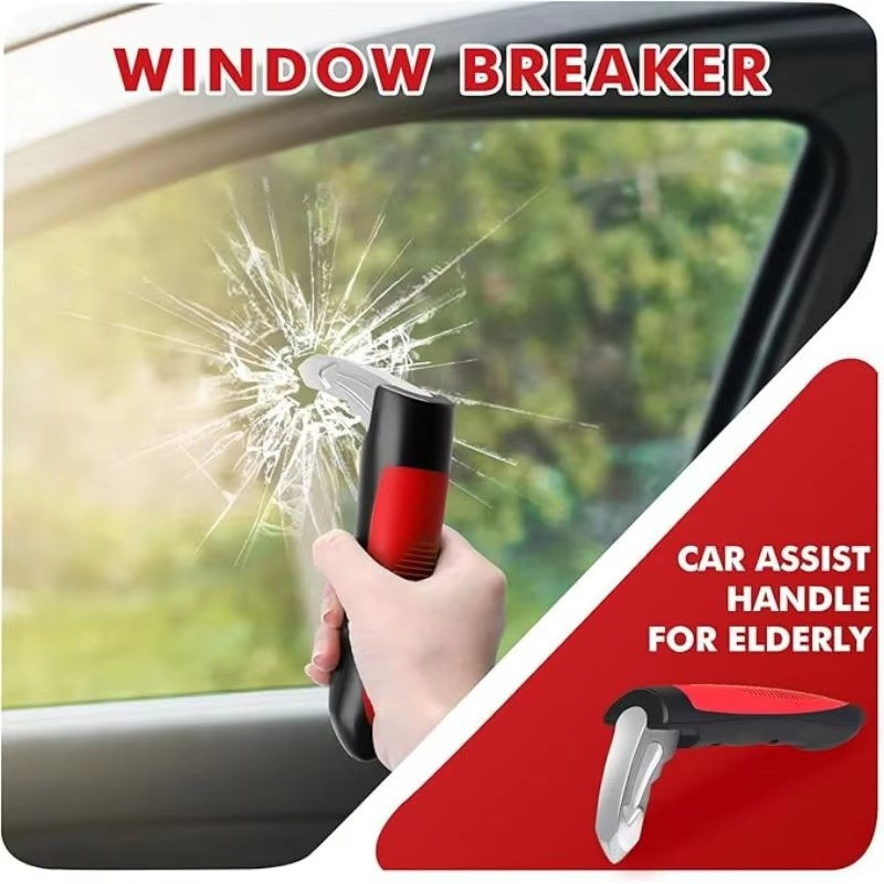 Portable Vehicle Support Handle Car Door Latch Assist Grab Bar for Elderly
