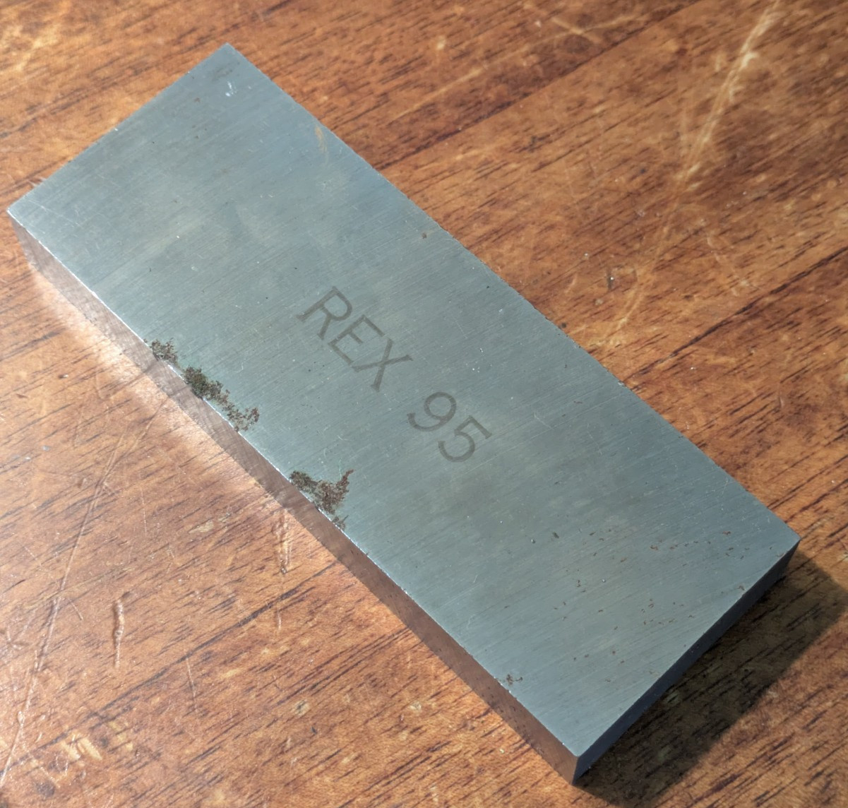 BIG REX 95 -- 4" x 1-1/2" x 1/2" Inch High Speed Steel COBALT Tool HSS Blank NOS