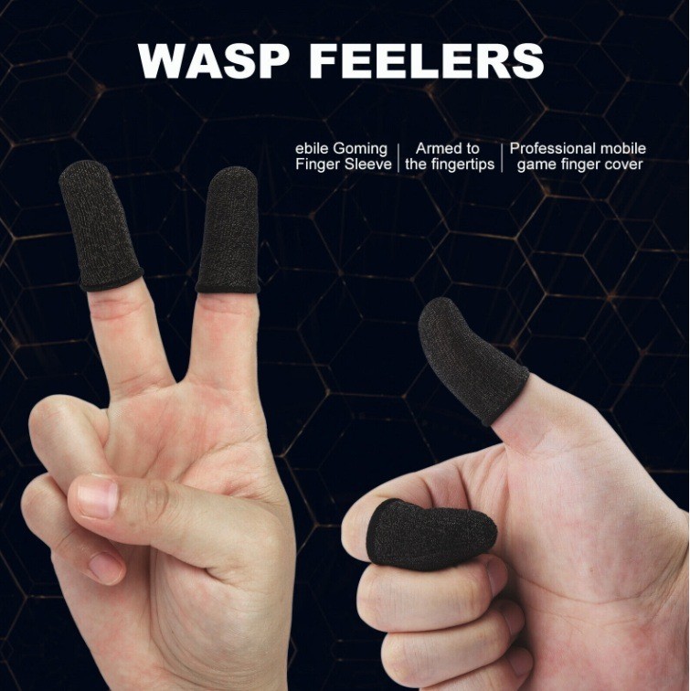 10 Pcs Screen PUBG Gaming Finger Sleeve Game Controller Mobile Sweatproof Gloves