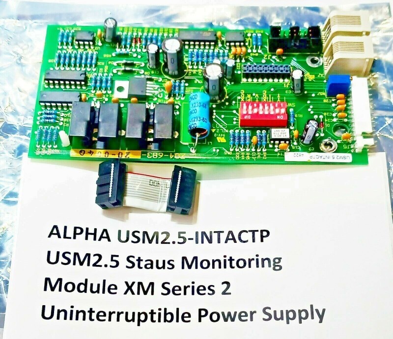 ALPHA USM2.5-INTACTP  USM2.5 Status Monitoring Module XM Series 2 UUPS