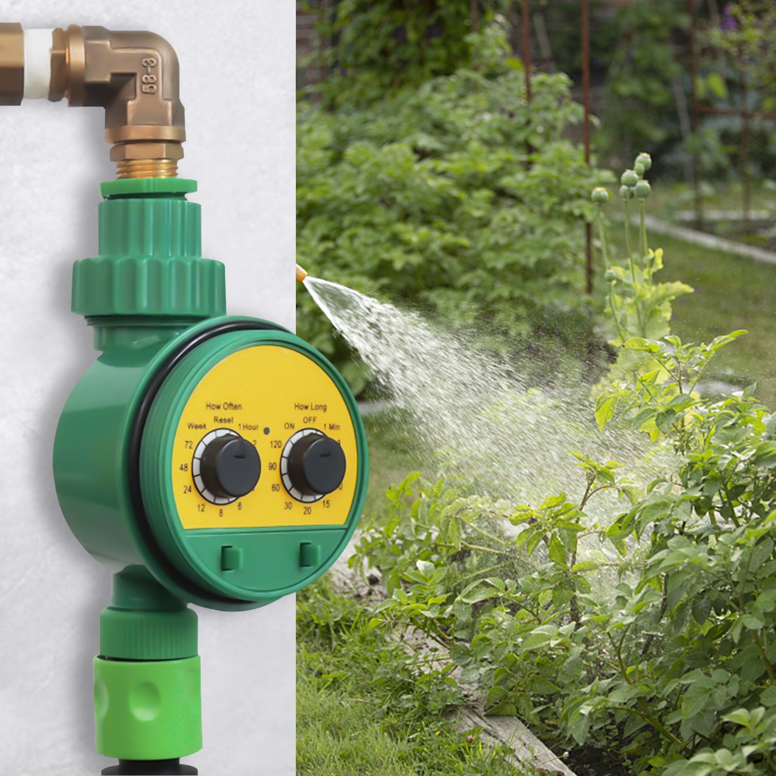 Water Timer Garden Irrigation Controller Digital Intelligence Watering System