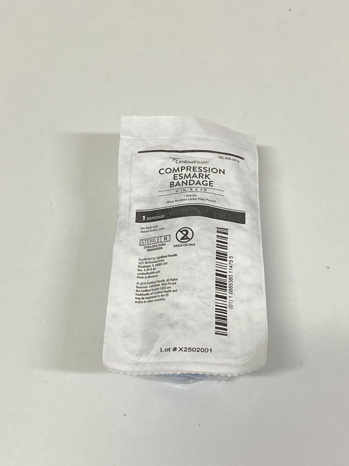 Lot of 30 Cardinal Health Compression Esmark Bandage 820-3412 & 820-3409 (*DD13)