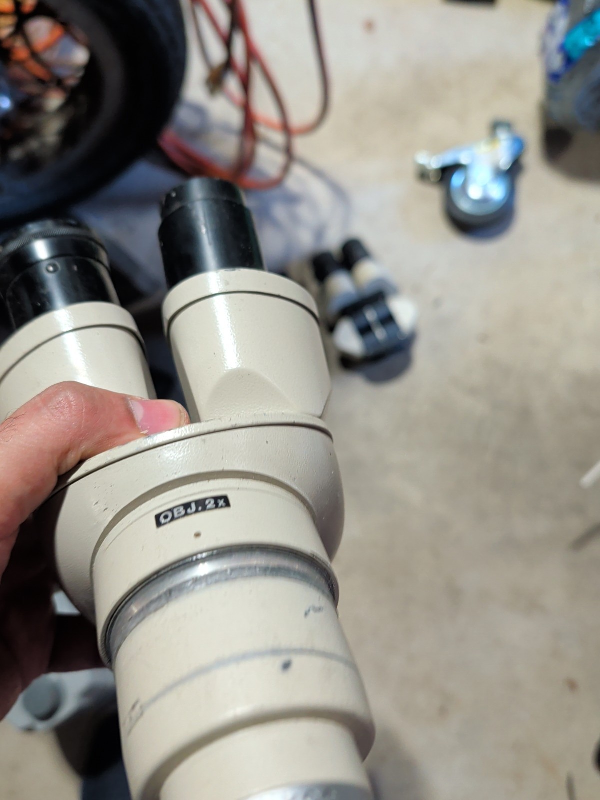 Nikon OBJ.2X Microscope Made in Japan
