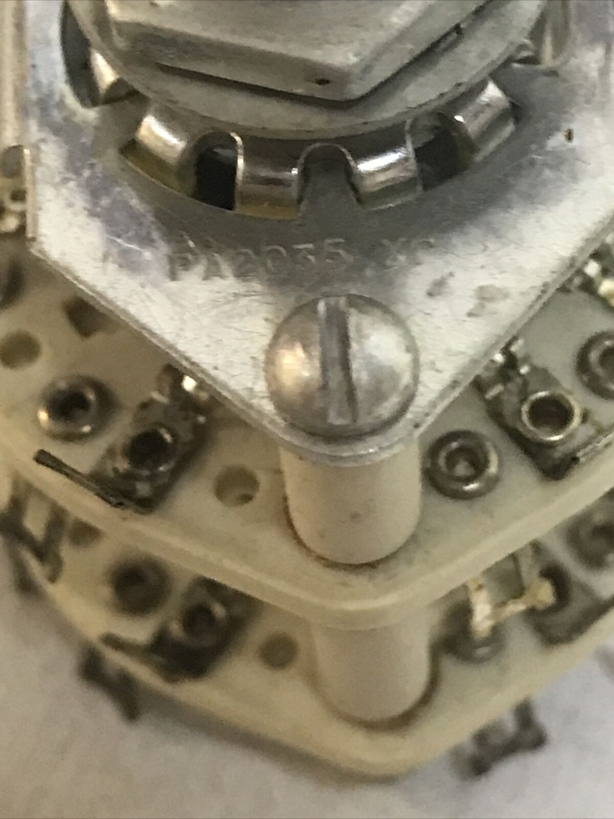 Centralab PA-2035 2 position 12 pole ceramic rotary switch