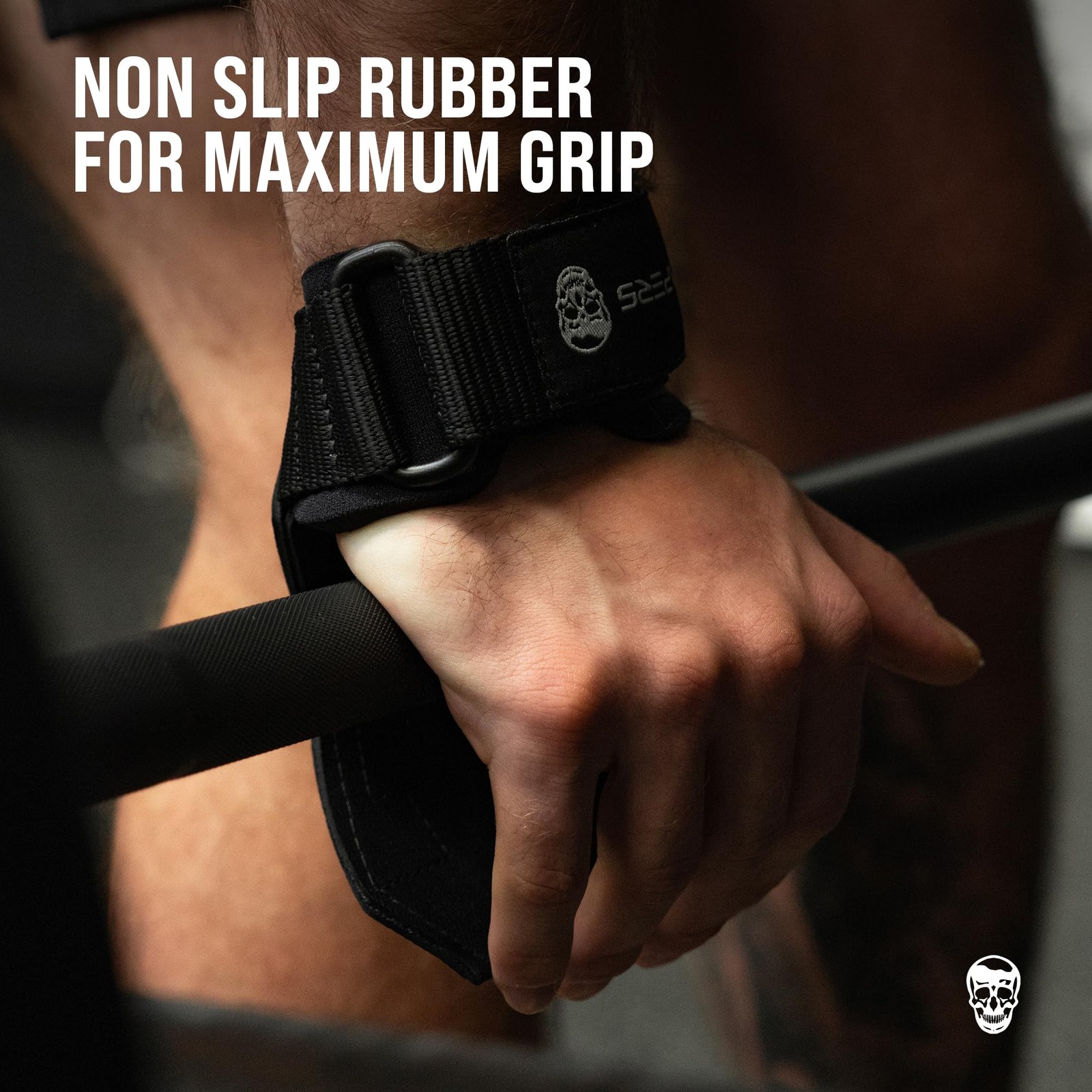 Weight Lifting Grips (Pair) for Heavy Powerlifting, Deadlifts, Rows, Pull Ups...