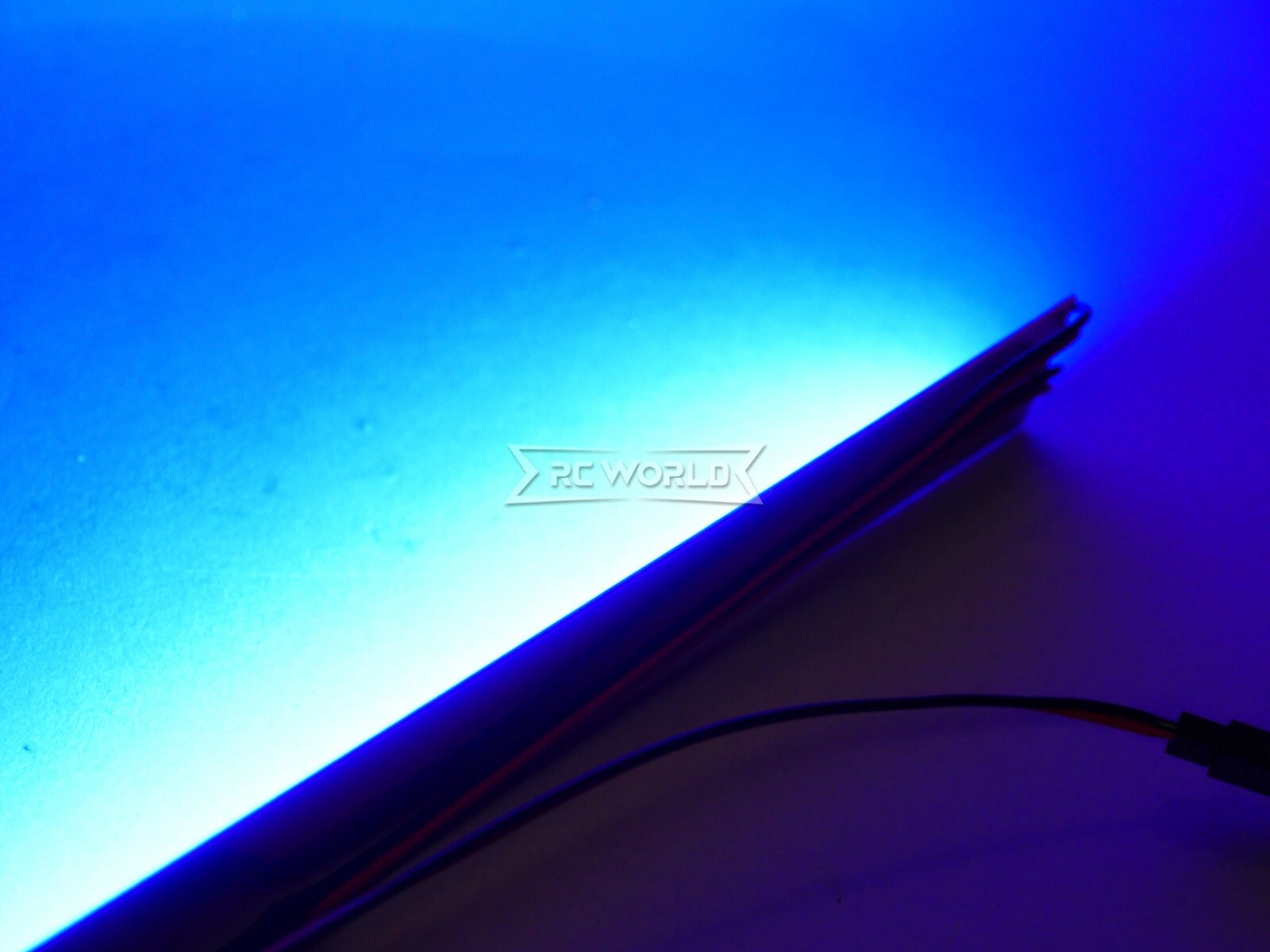 RC CHASSIS LED Light Strip 24 LED Cree High Power Metal (2) Strips -GREEN-