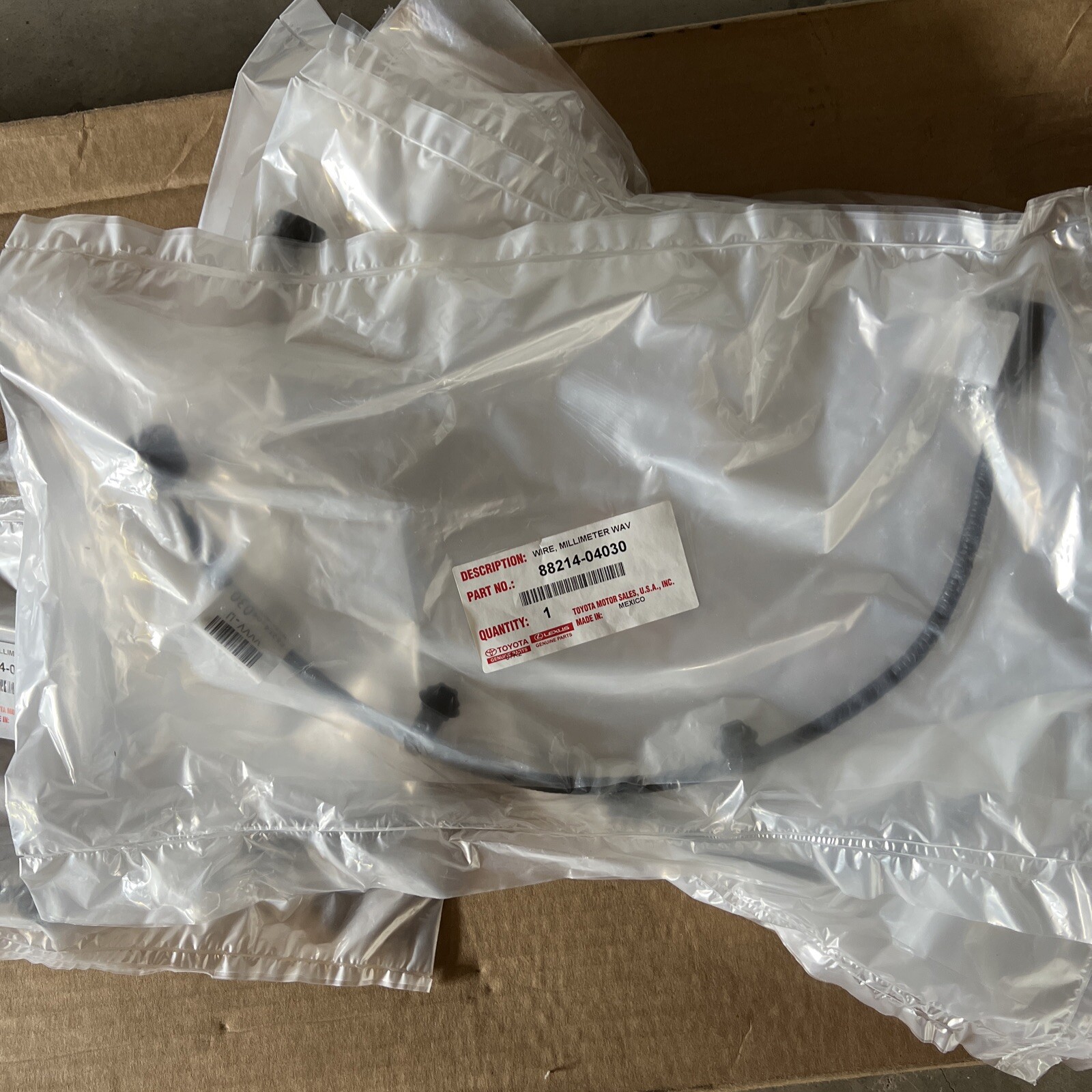 Genuine Toyota Tacoma Wire  Millimeter Wave Radar Sensor OEM 88214-04030