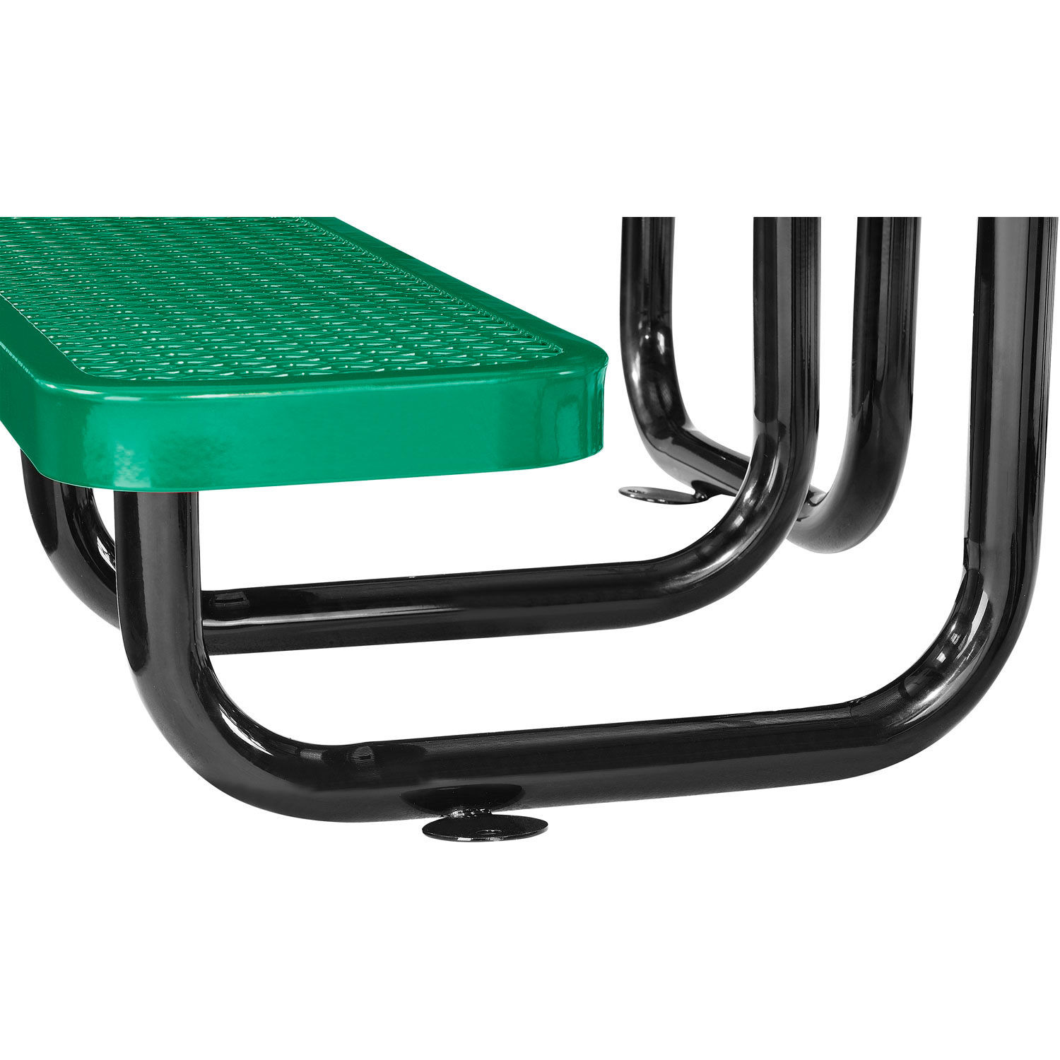 46" Child Size Square Expanded Picnic Table Green