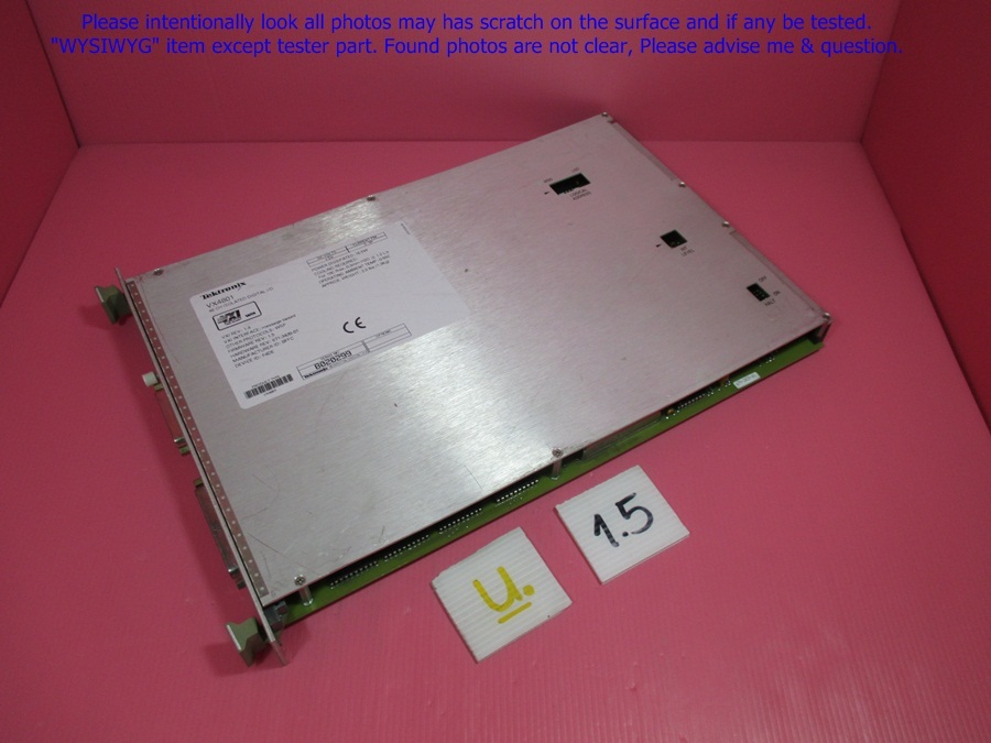Tektronix VX4801, HP75000 VXI 48-CH Isolated I/O Module as photos, sn:0299.
