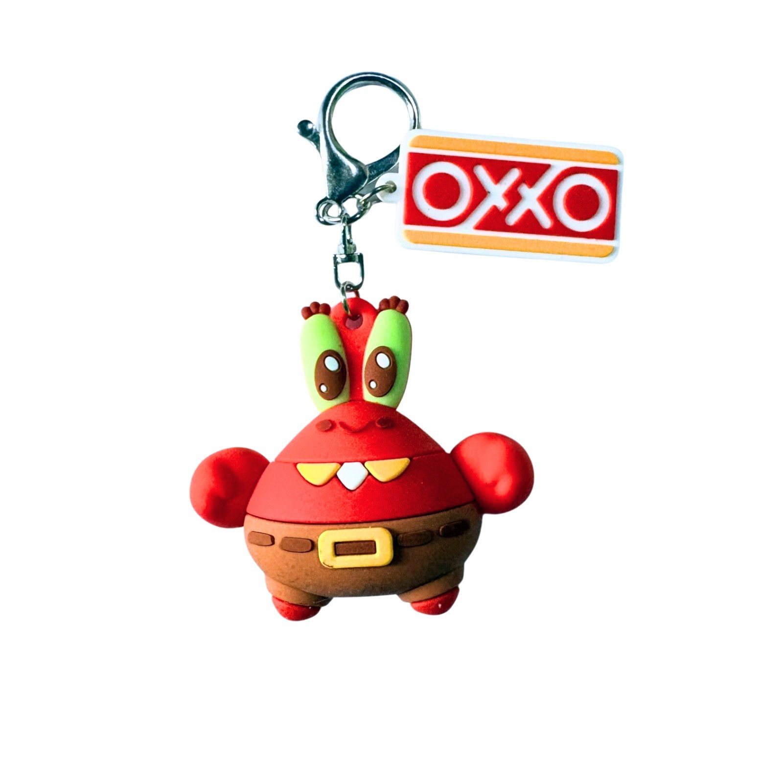 OXXO Mr. Krabs SpongeBob SquarePants Keychain (Mexico Exclusive)