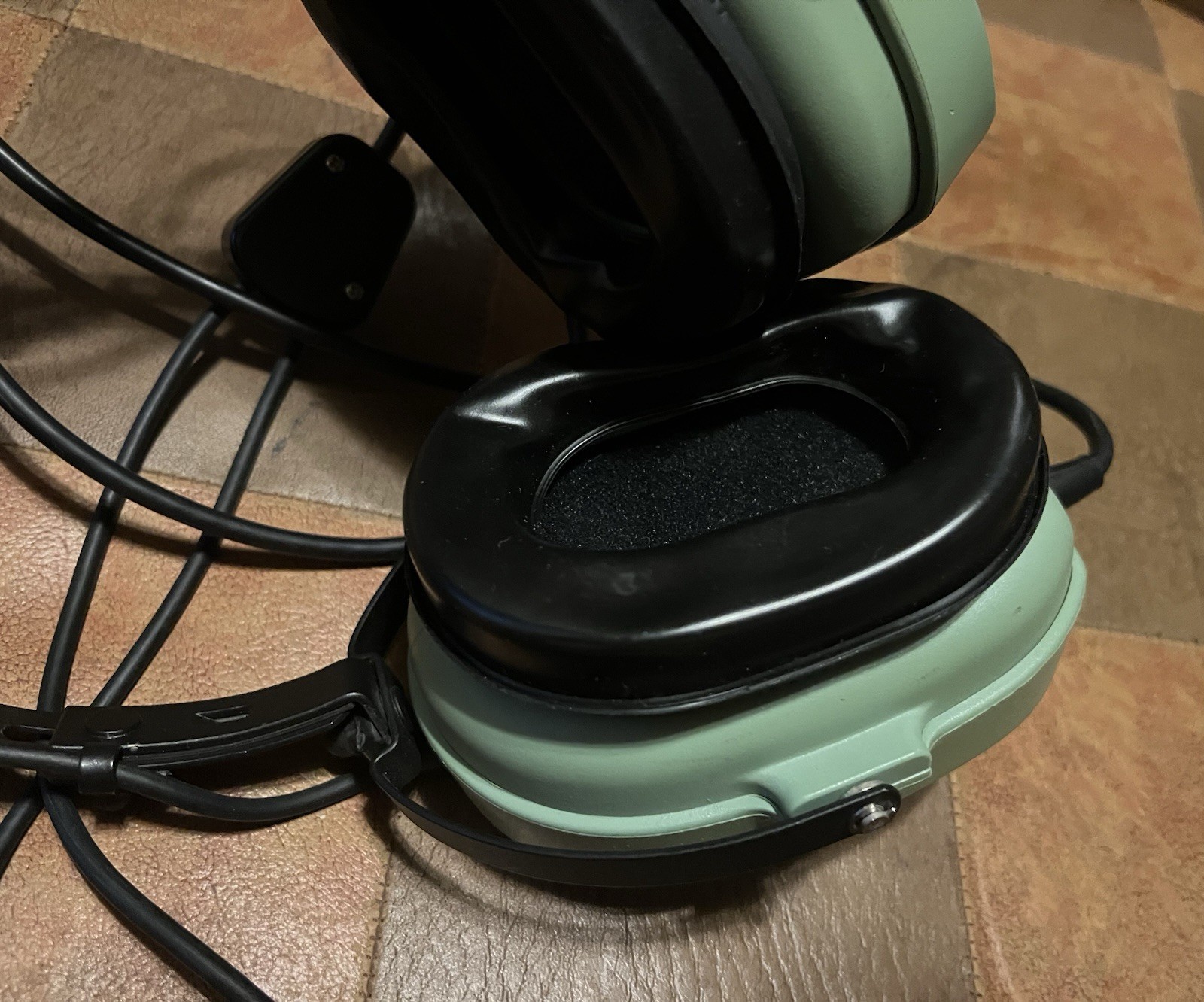 David Clark H10-80 Aviation Duel Plug Headset w/ Mic