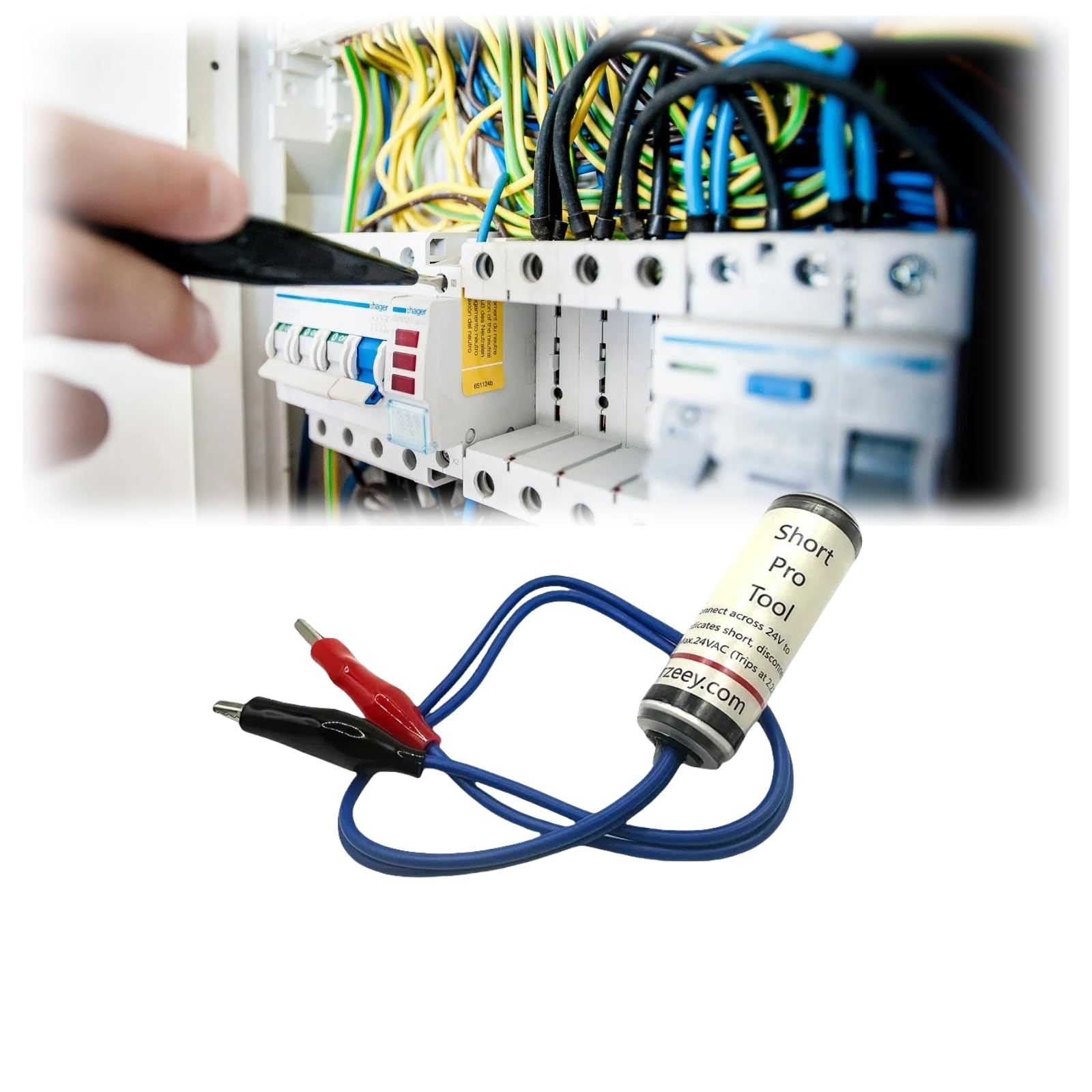Short Pro Tool – 24V Circuit Finder for HVAC & Low Voltage White