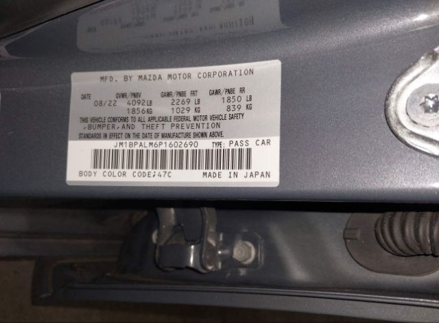 Mazda 3 Contact Sensor 2023 2022 2021