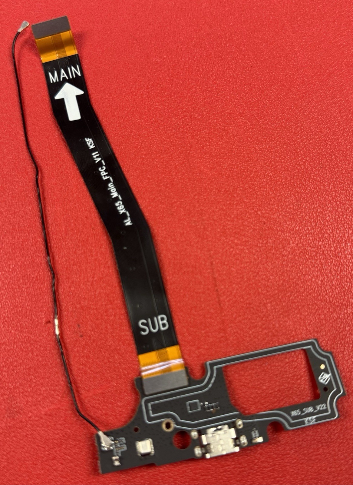 C8 CLOUD USB CHARGING CHARGER PORT OEM PART Main To Sub Flex Genuine Original
