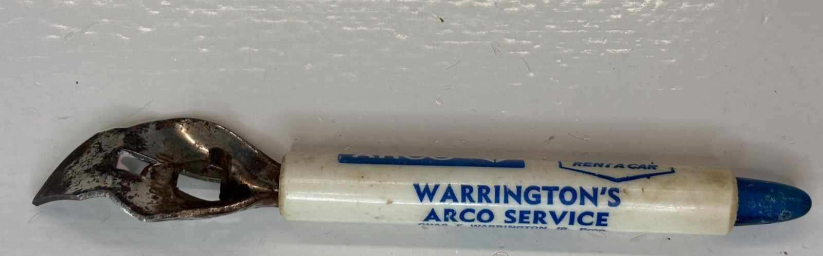 Arco Avis Advertising Bottle Opener Rehoboth Beach Delaware Gas Station Vintage