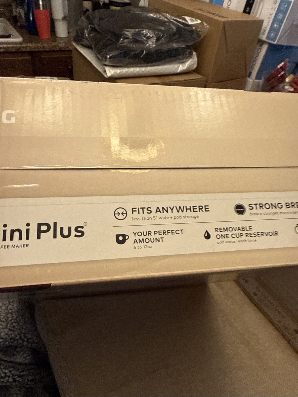 Keurig K-Mini Plus Single Serve K-Cup Pod Coffee Maker, Studio Gray