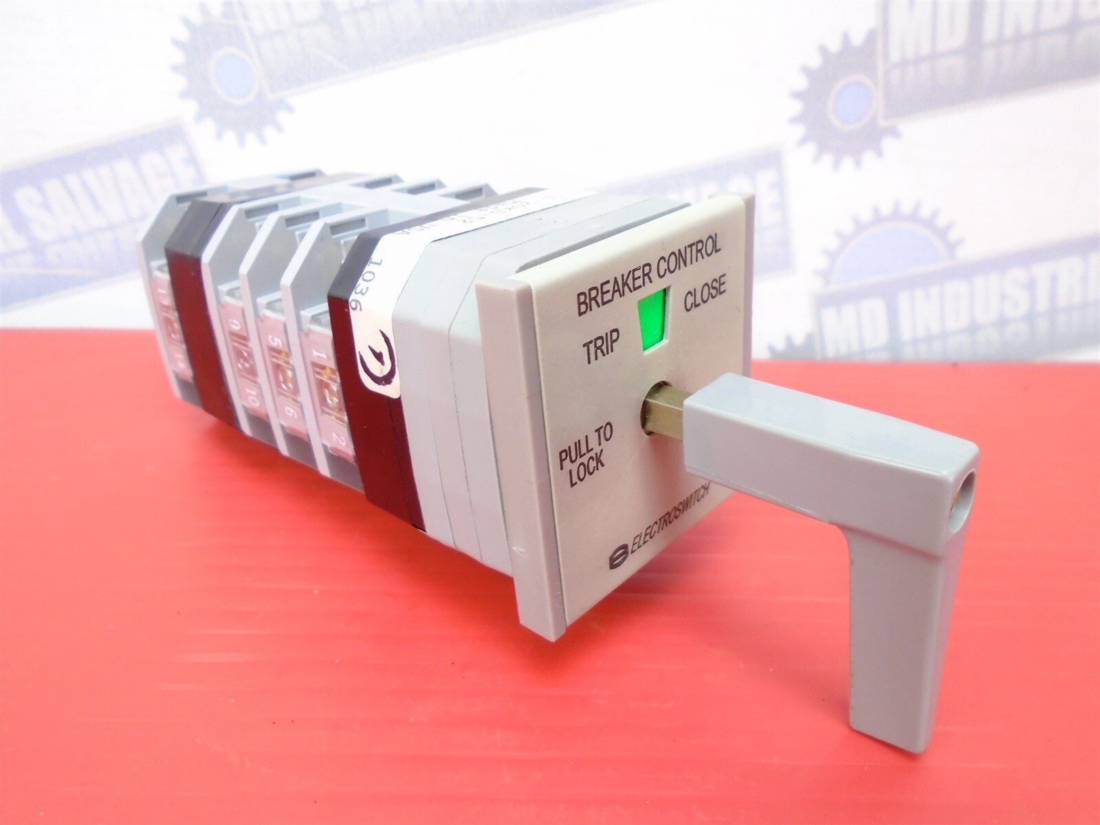 ELECTROSWITCH - 20KD-52 - ROTARY SWITCH External AUX 2A & 2B Contacts SERIES 20
