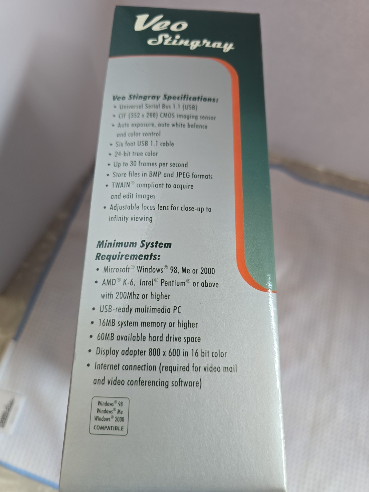 Genuine Veo Digital Imaging Made Easy Stingray Internet PC Camera **NEW-