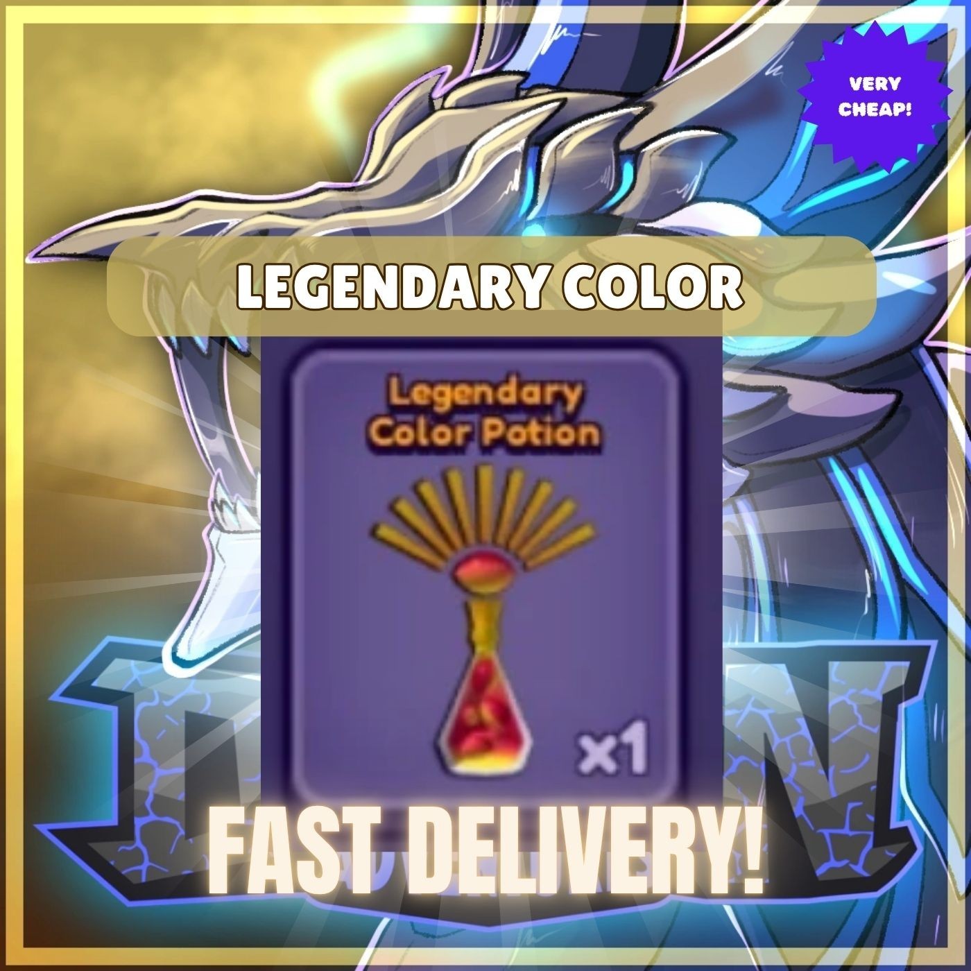 Legendary Color Potion - Dragon Adventures D.A - CHEAPEST