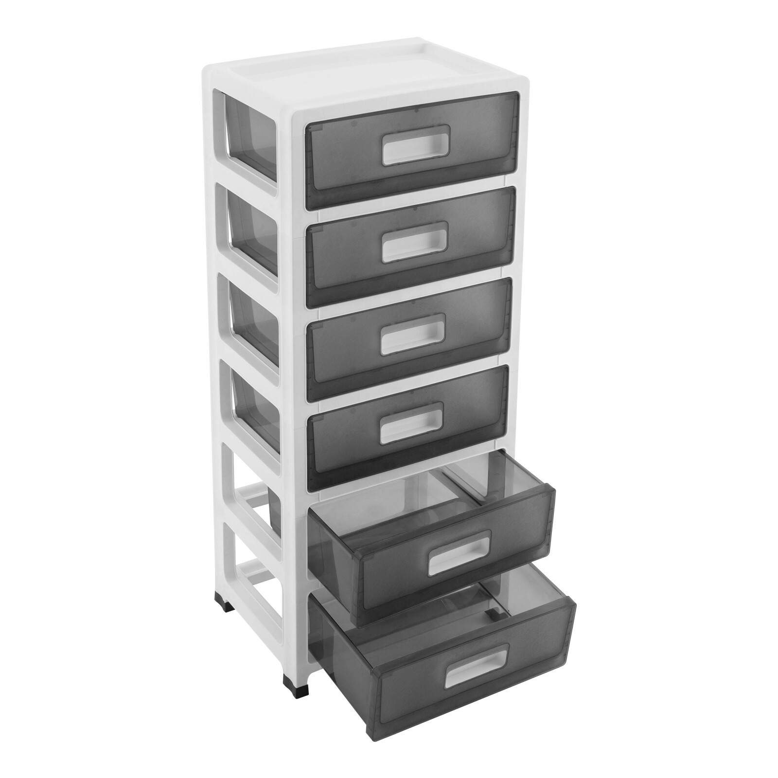 6-Drawer Floor Stand Organizer,Office Storage Box,Bathroom,Copy Data Storage
